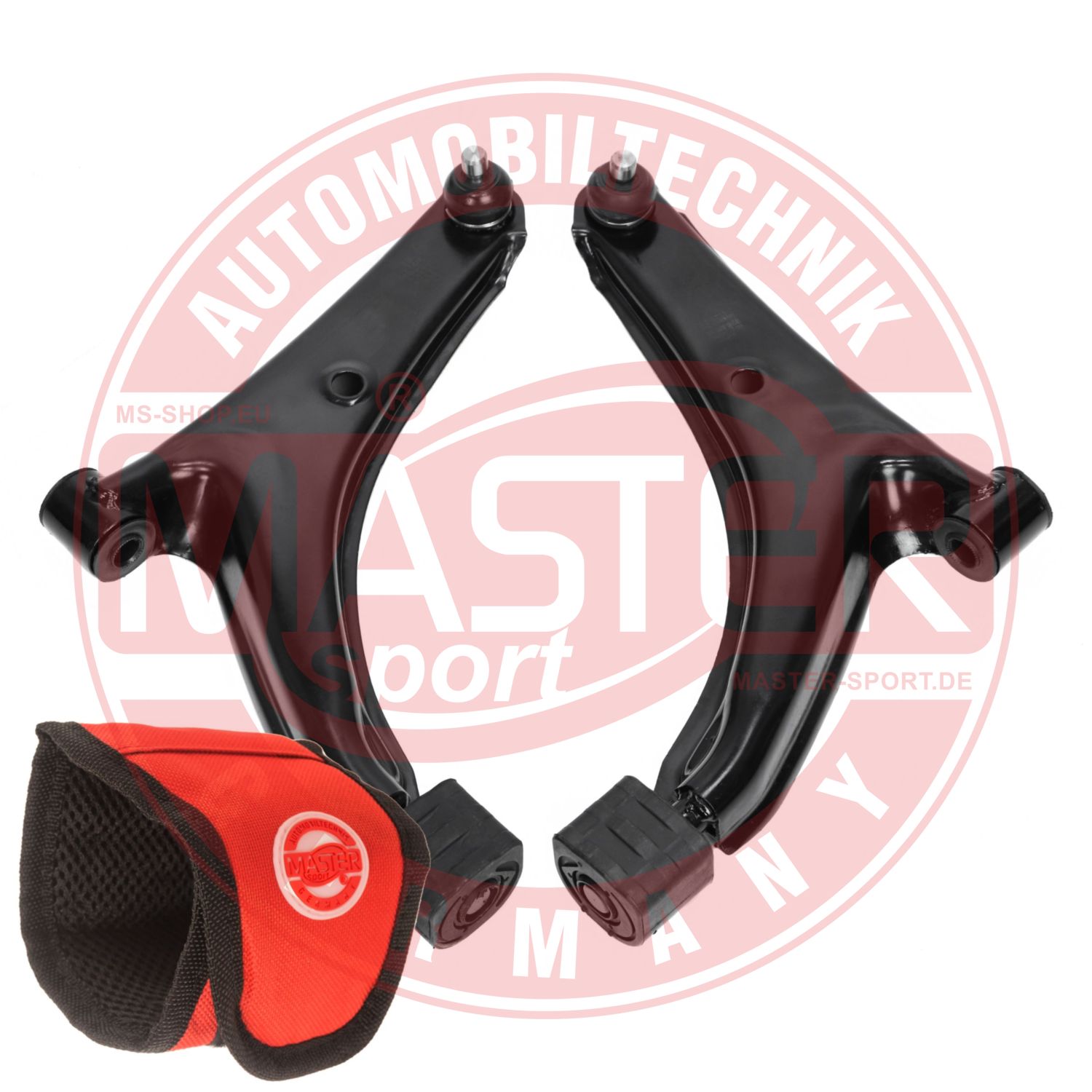 Control/Trailing Arm Kit, wheel suspension (36904/1-KIT-MSM)