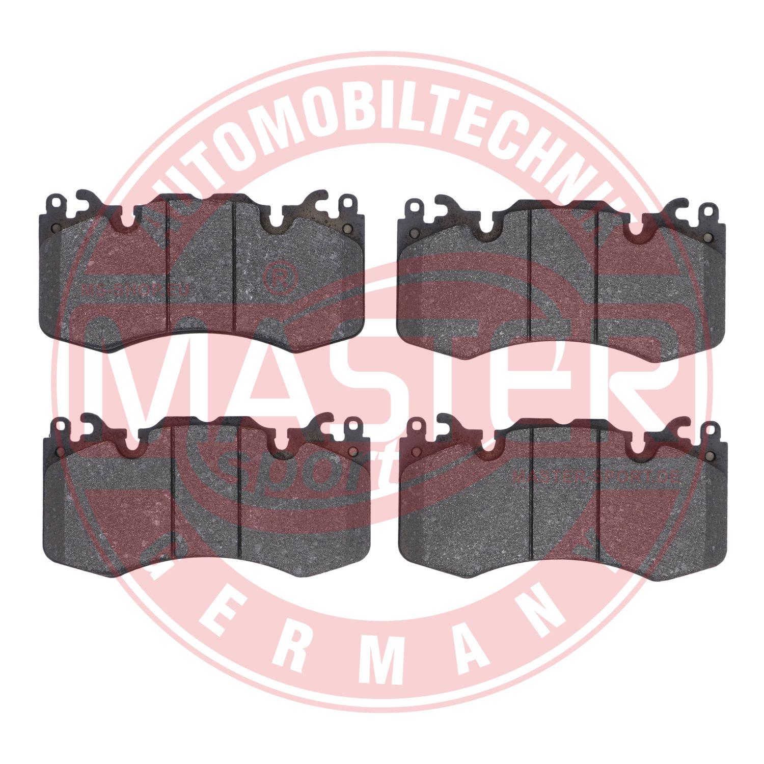 Brake Pad Set, disc brake (13046048852N-SET-MS)