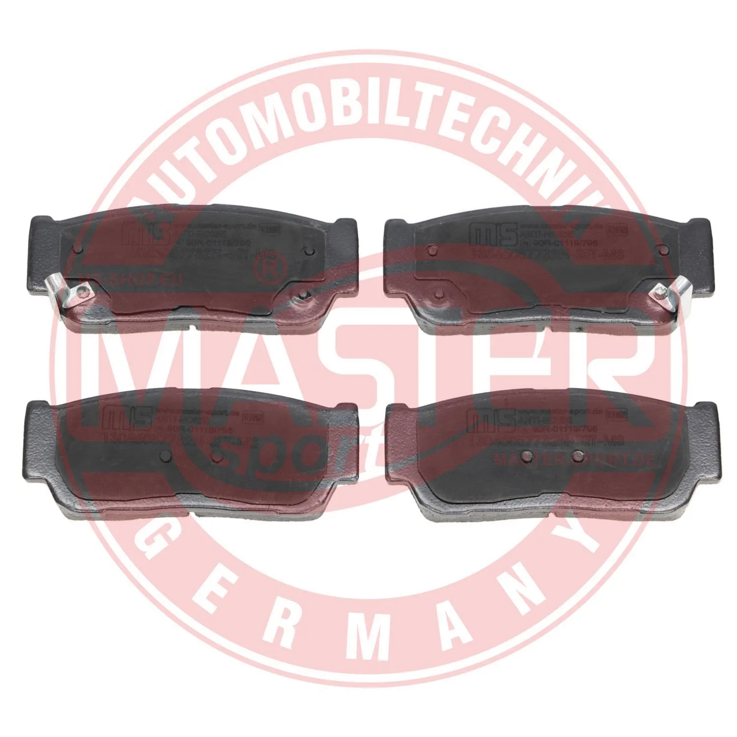 Brake Pad Set, disc brake (13046057732N-SET-MS)