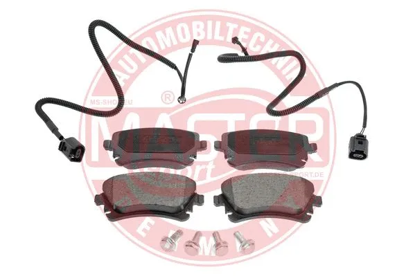 Brake Pad Set, disc brake (13046028902N-SET-MS)