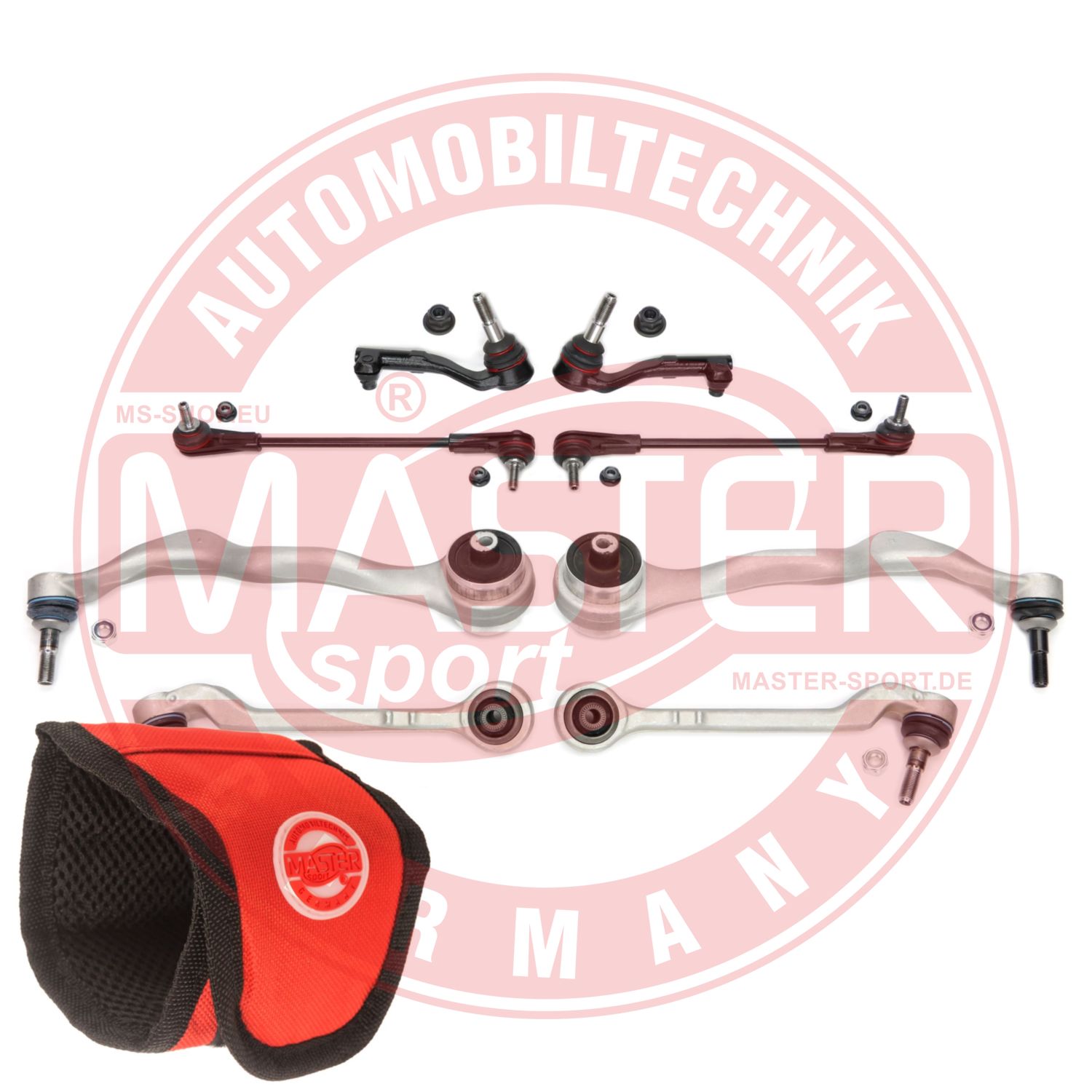 Control/Trailing Arm Kit, wheel suspension (36870-KIT-MSM)