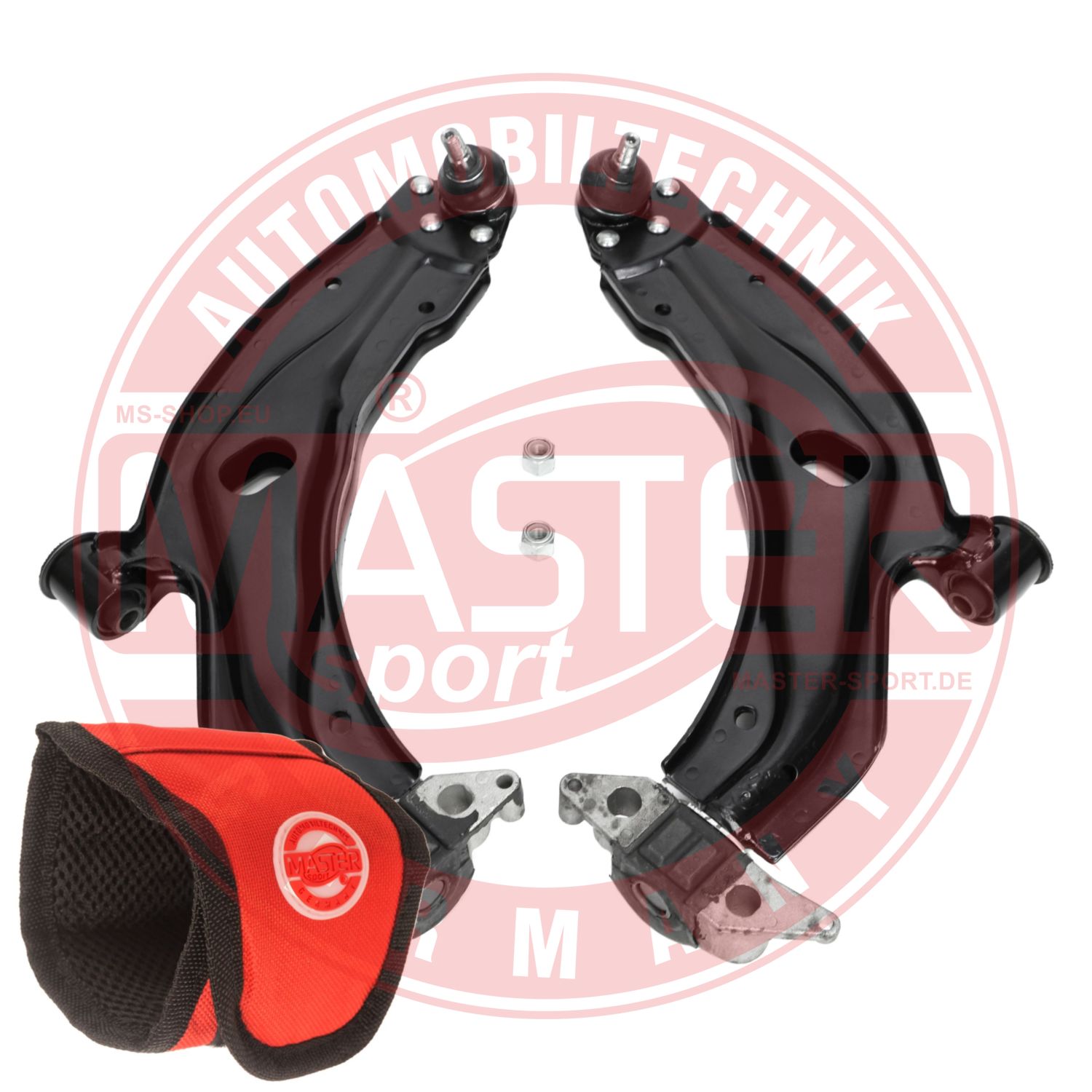 Control/Trailing Arm Kit, wheel suspension (37116-KIT-MSM)