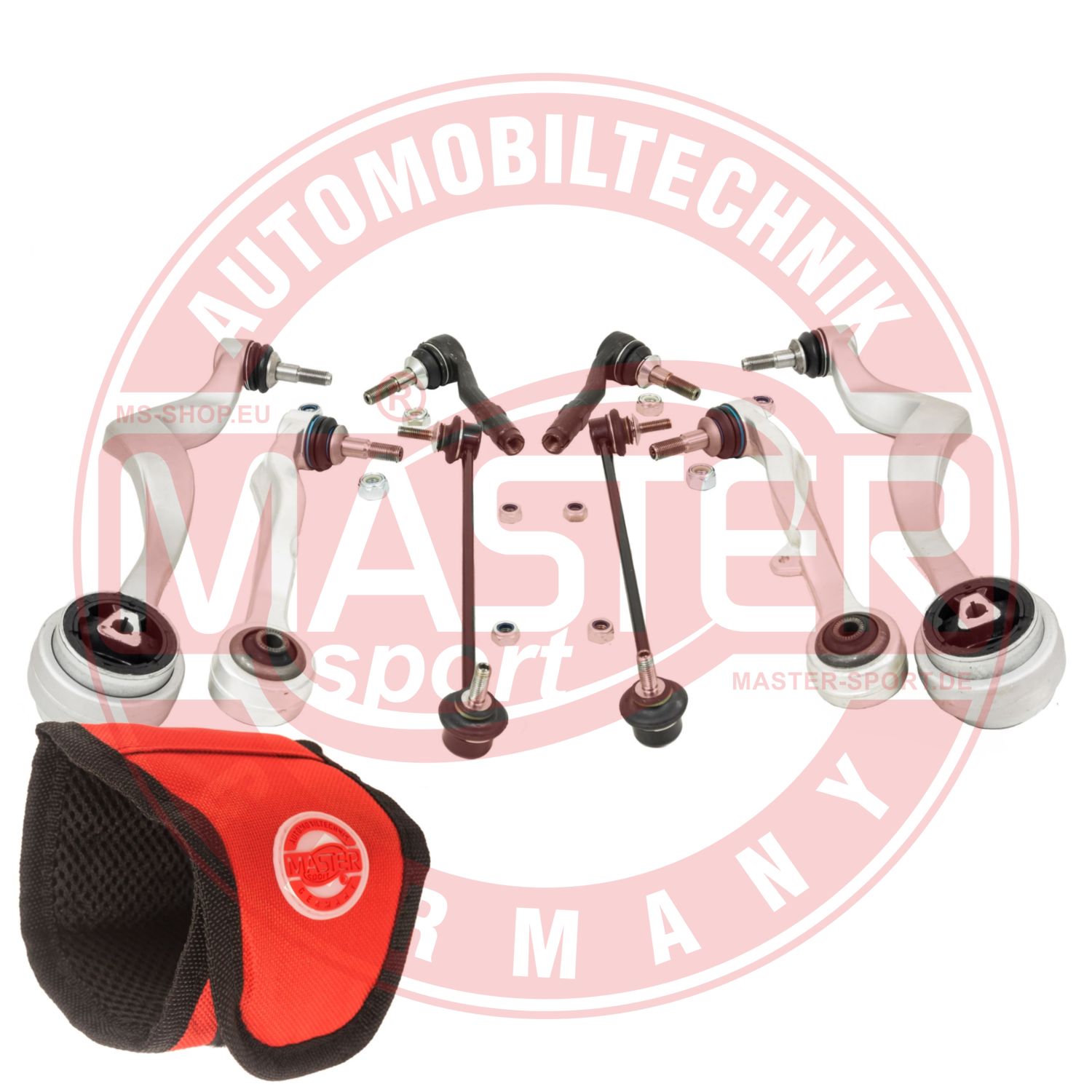 Control/Trailing Arm Kit, wheel suspension (36817-SET-MSM)