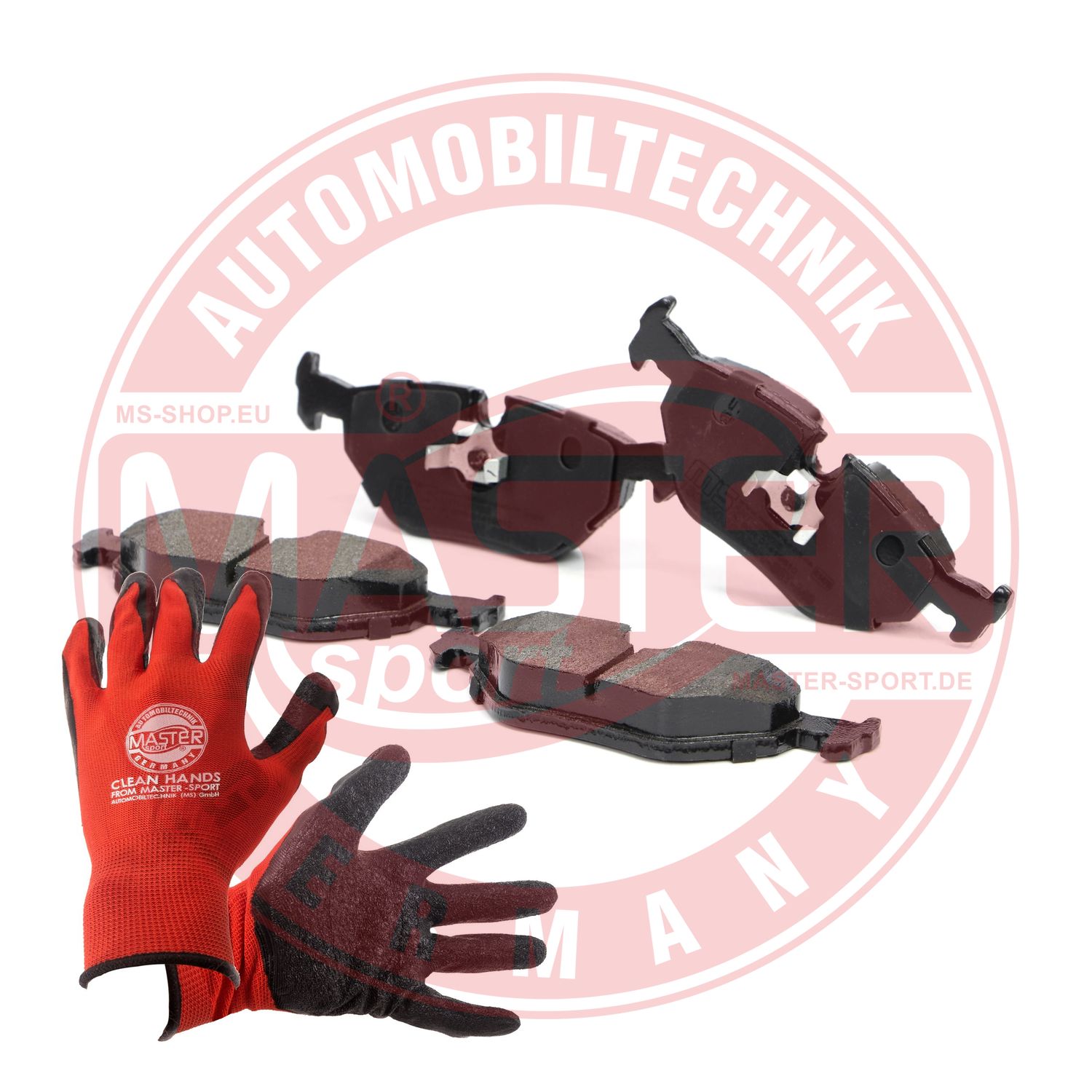 Brake Pad Set, disc brake (13046038032N-SET-MSP)