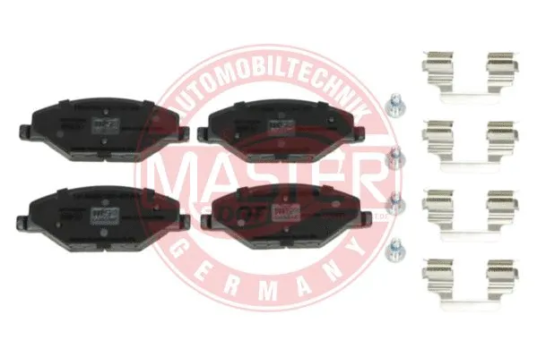 Brake Pad Set, disc brake (13046026122N-SET-MS)