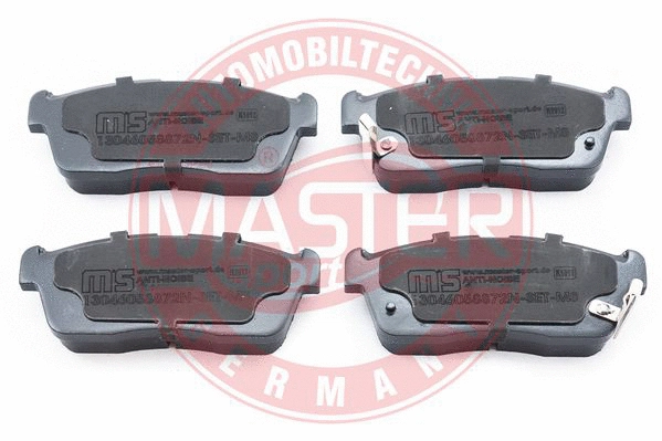Brake Pad Set, disc brake (13046058872N-SET-MS)