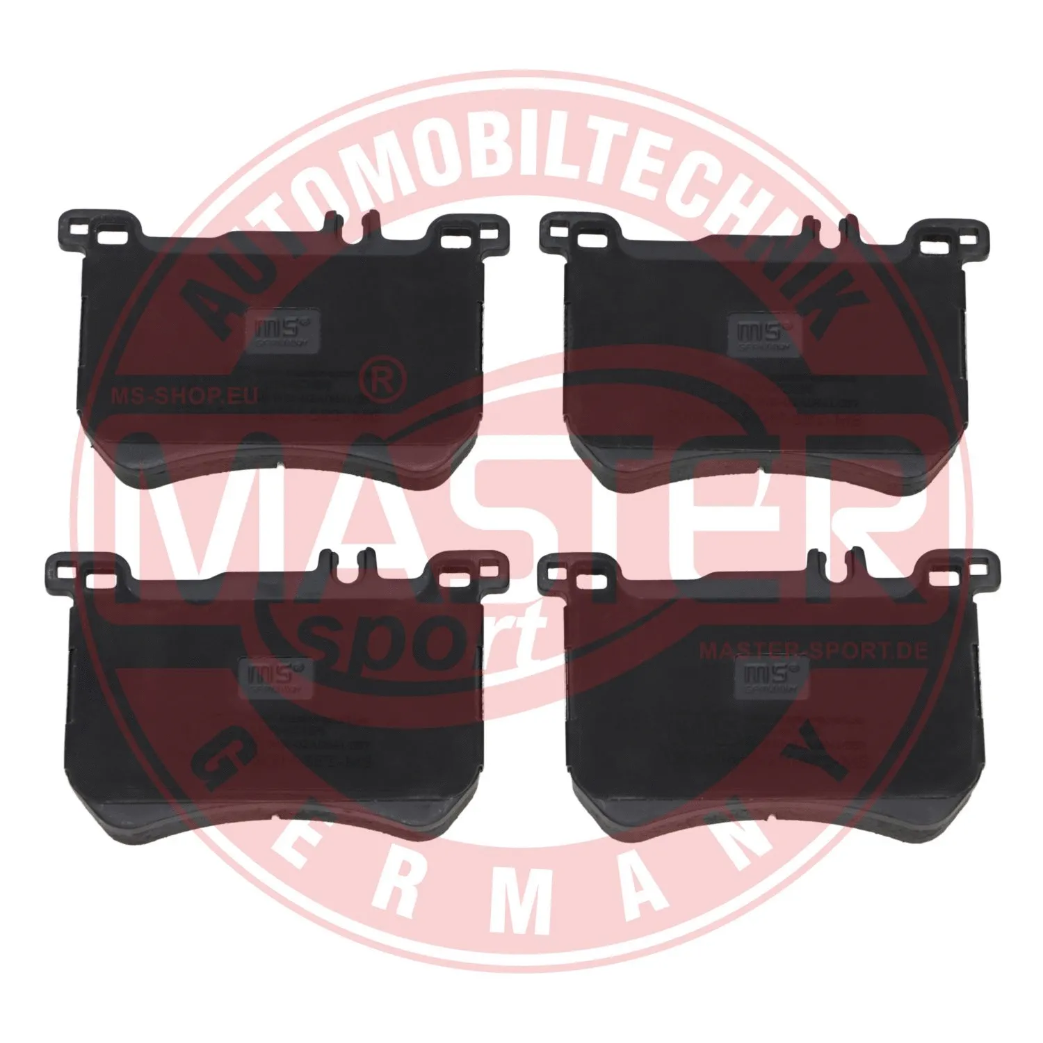 Brake Pad Set, disc brake (13046048692N-SET-MS)