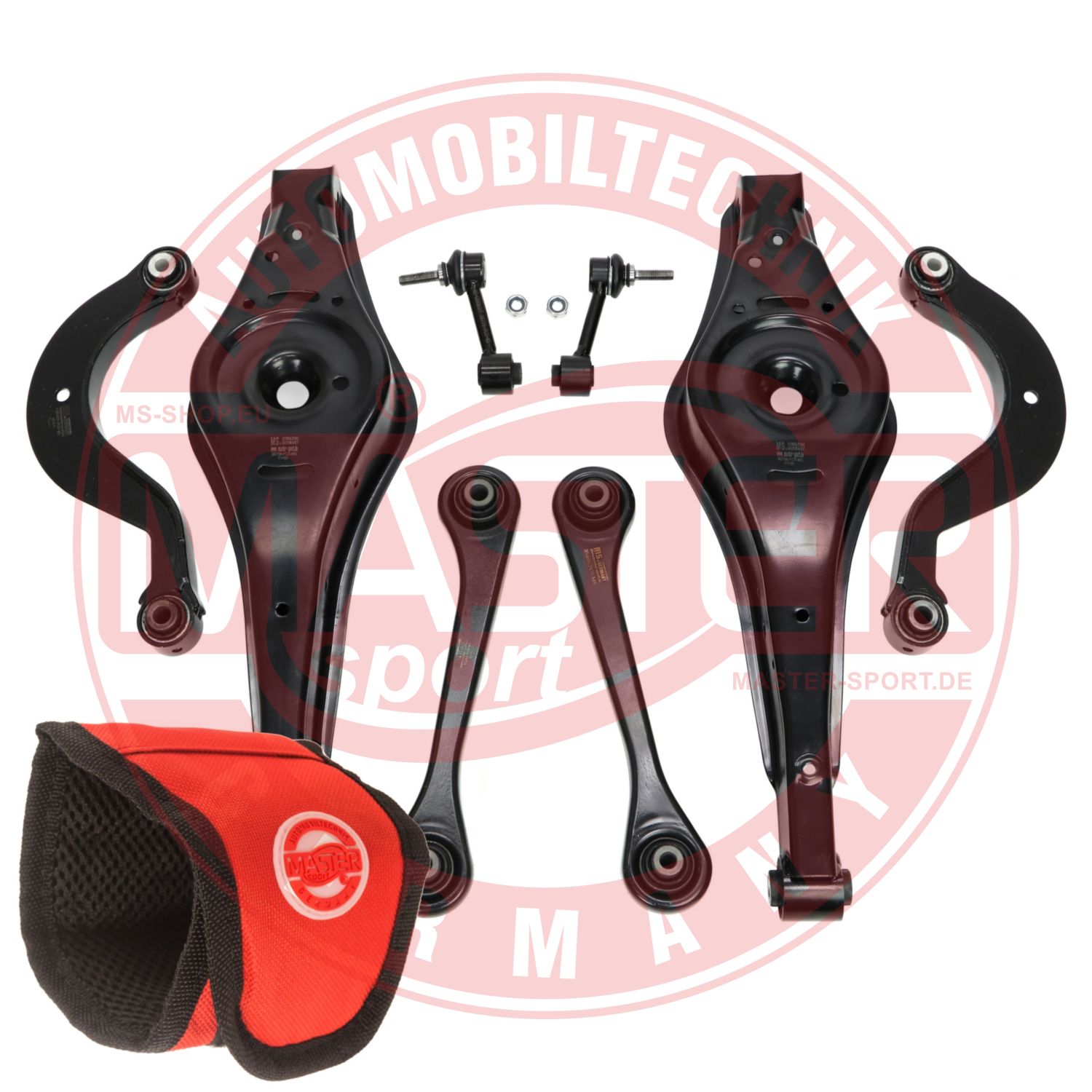 Control/Trailing Arm Kit, wheel suspension (36866/1-KIT-MSM)
