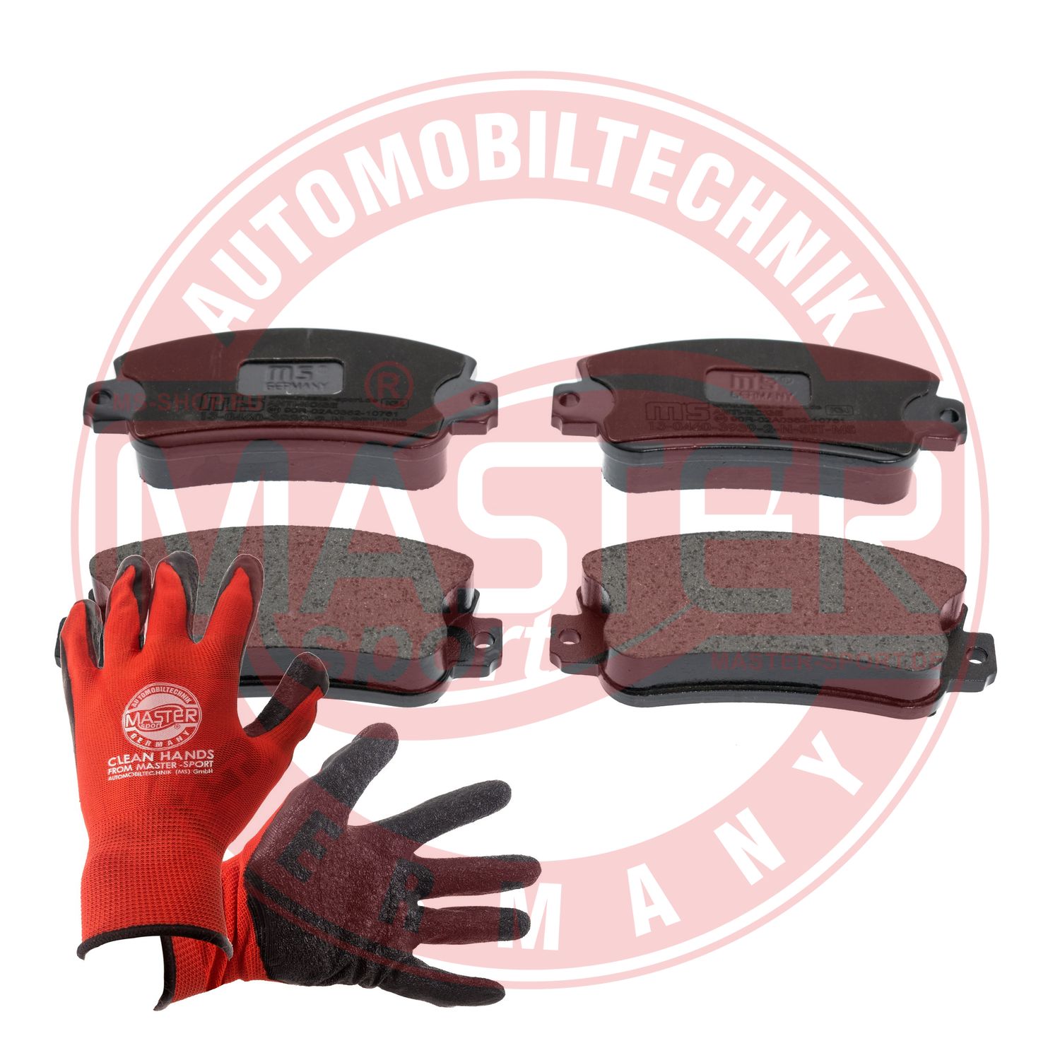 Brake Pad Set, disc brake (13046039392N-SET-MSP)