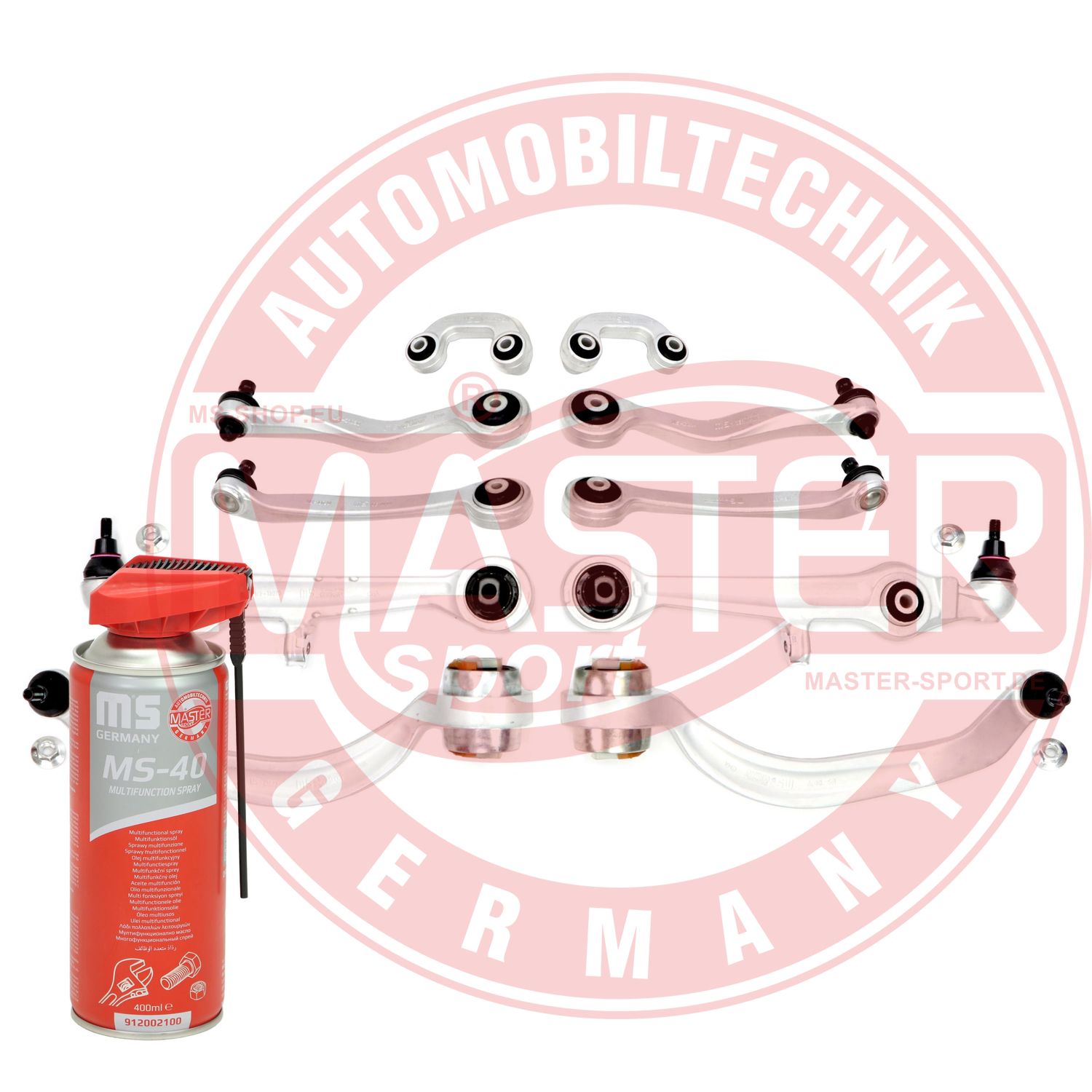 Control/Trailing Arm Kit, wheel suspension (36790/2-SET-MSP)