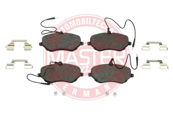 Brake Pad Set, disc brake (13046028922N-SET-MS)