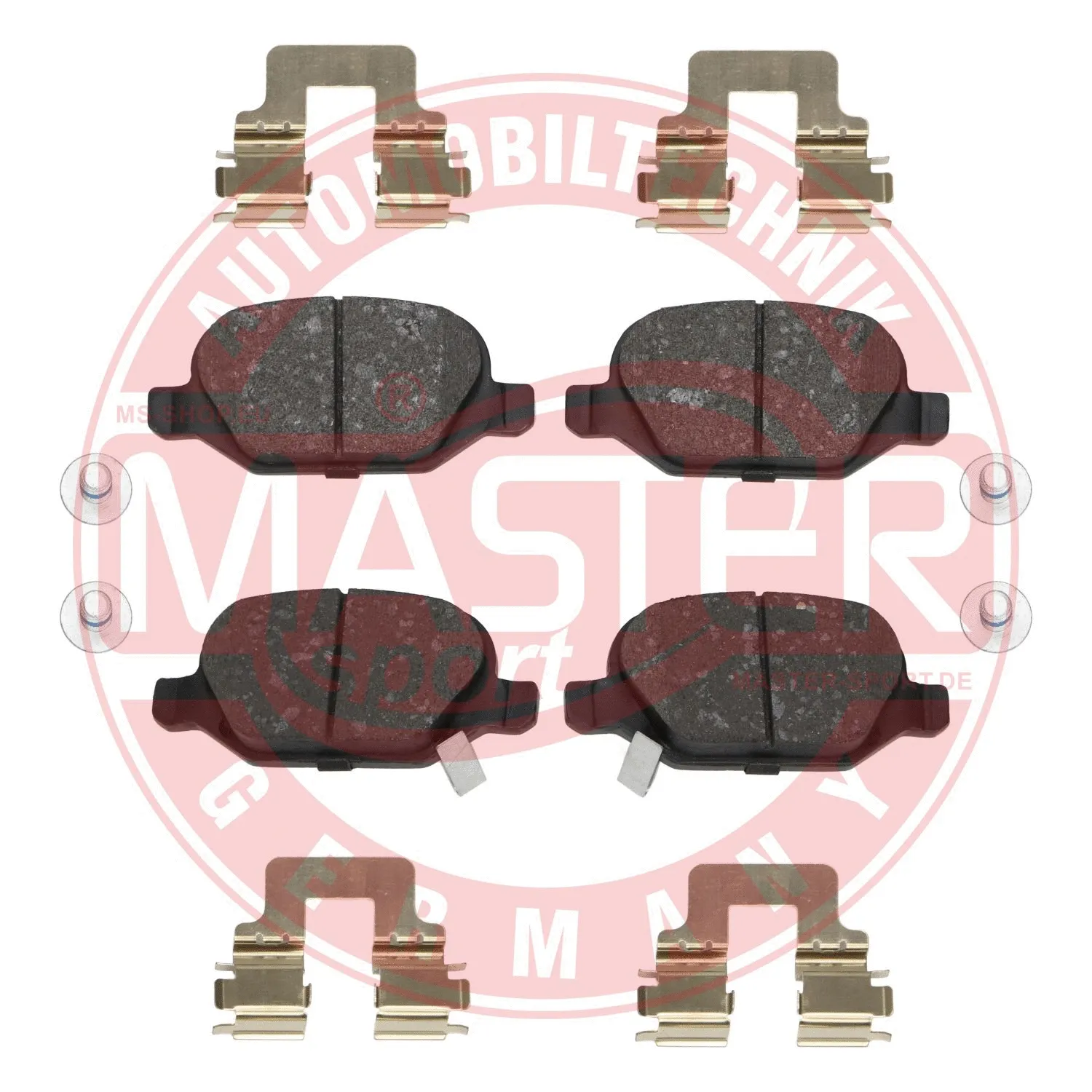 Brake Pad Set, disc brake (13046027832N-SET-MS)