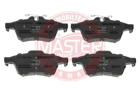 Brake Pad Set, disc brake (13046072782N-SET-MS)