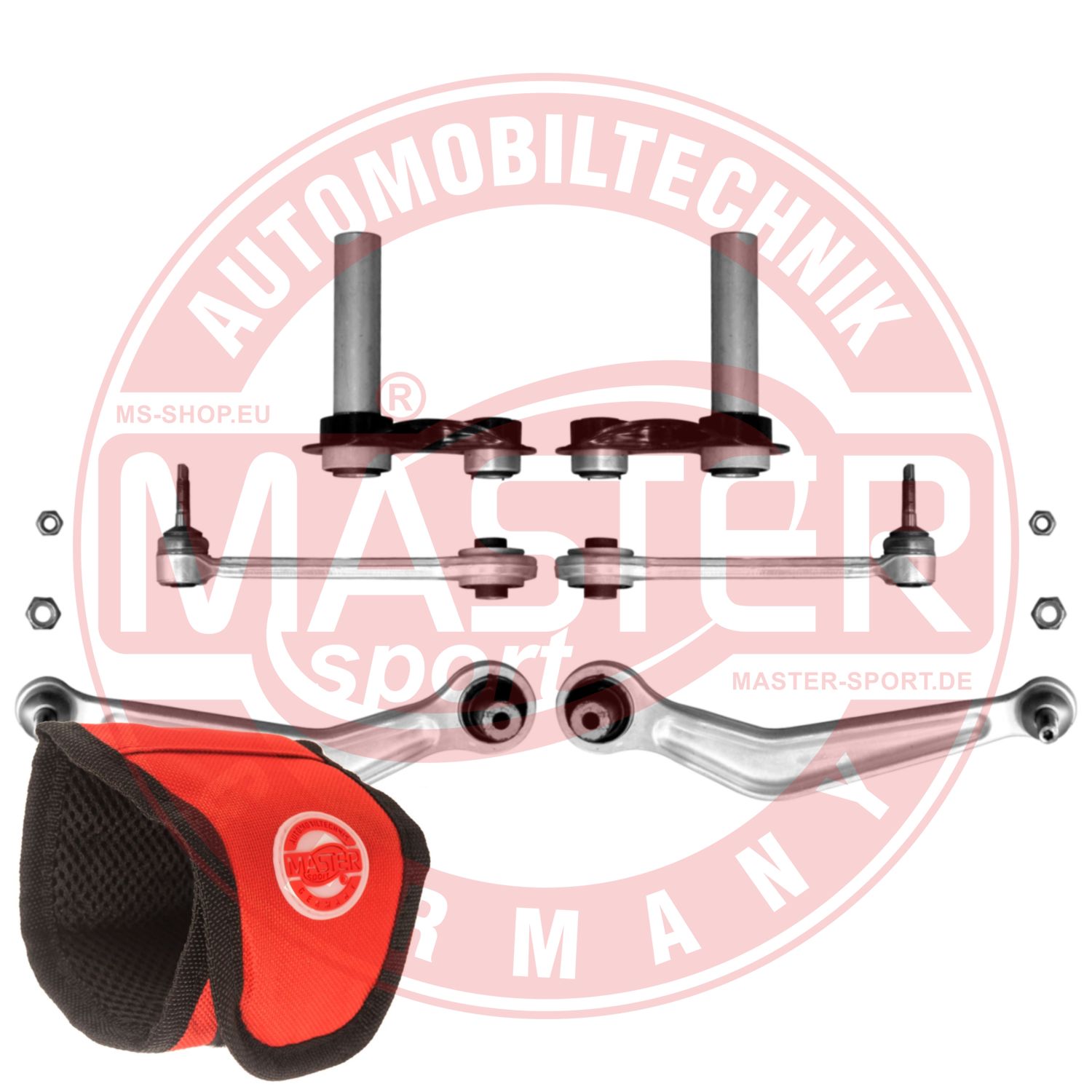 Control/Trailing Arm Kit, wheel suspension (36833-SET-MSM)