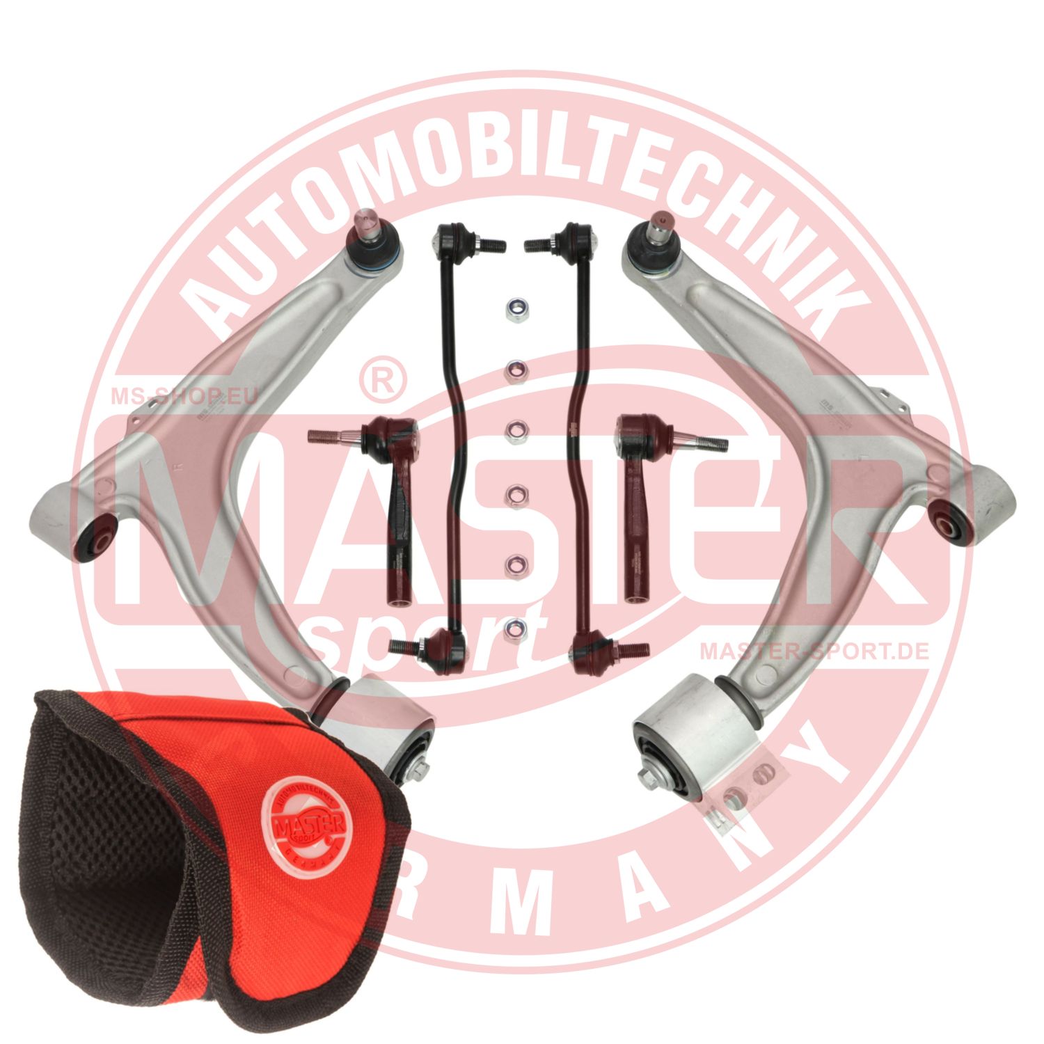 Control/Trailing Arm Kit, wheel suspension (36998-KIT-MSM)