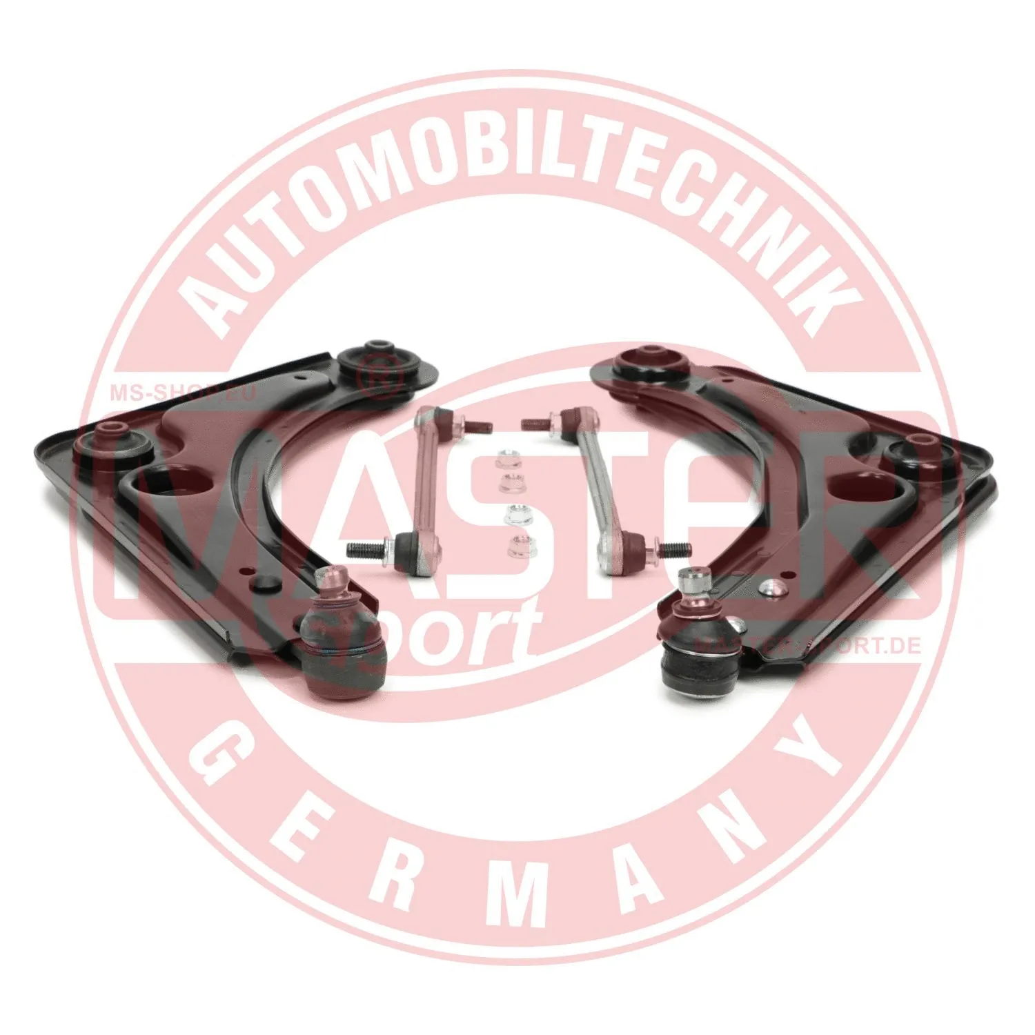 Control/Trailing Arm Kit, wheel suspension (37065/1-KIT-MS)