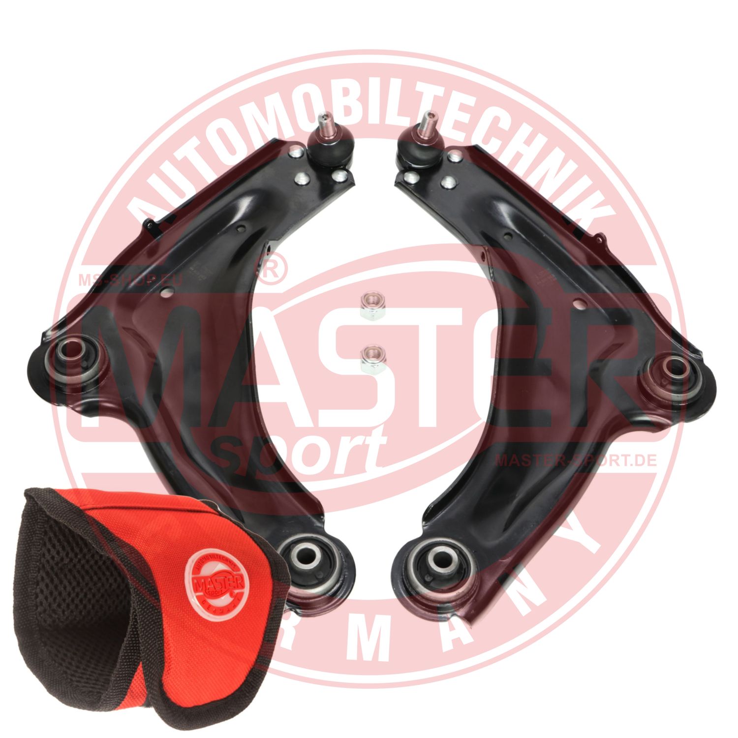 Control/Trailing Arm Kit, wheel suspension (36921/1-KIT-MSM)