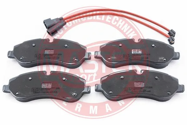 Brake Pad Set, disc brake (13046119672N-SET-MS)