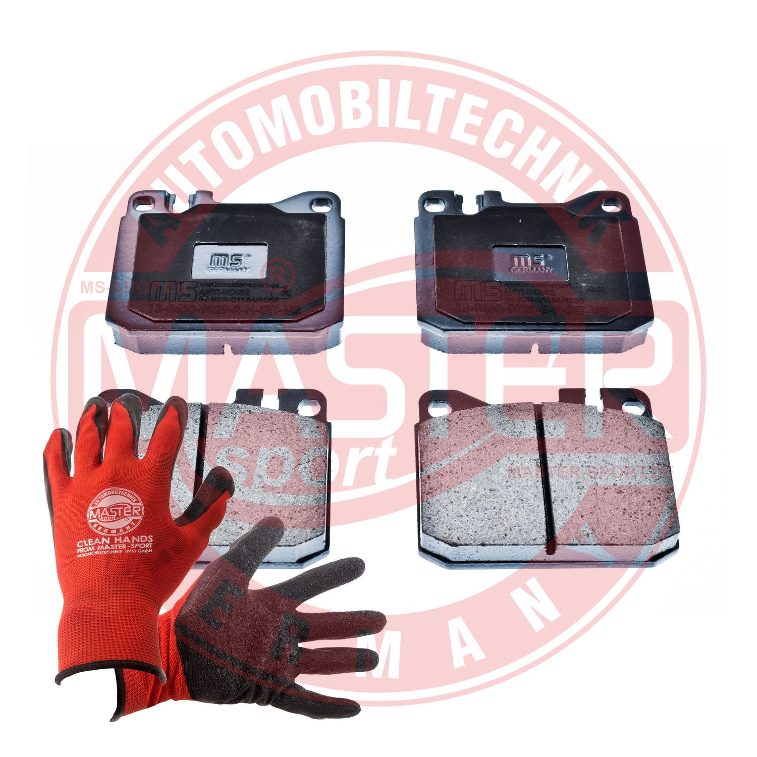 Brake Pad Set, disc brake (13046090292N-SET-MSP)