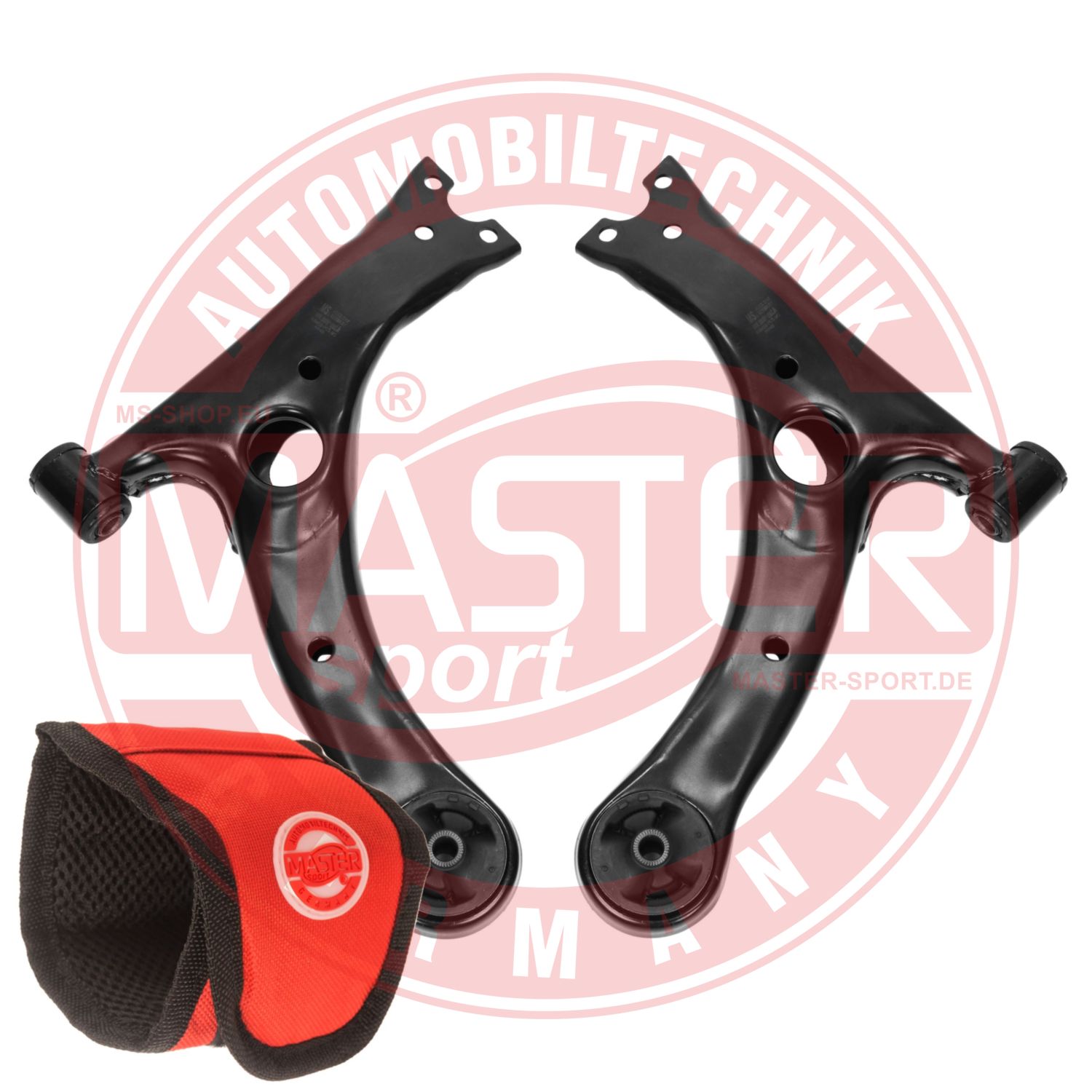 Control/Trailing Arm Kit, wheel suspension (36902/1-KIT-MSM)