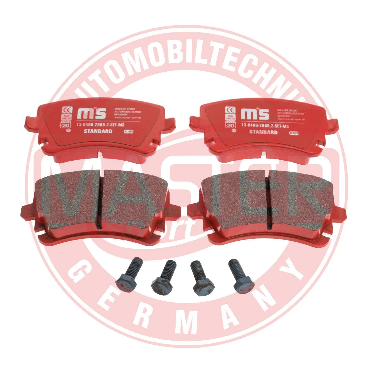 Brake Pad Set, disc brake (13046028892-SET-MS)