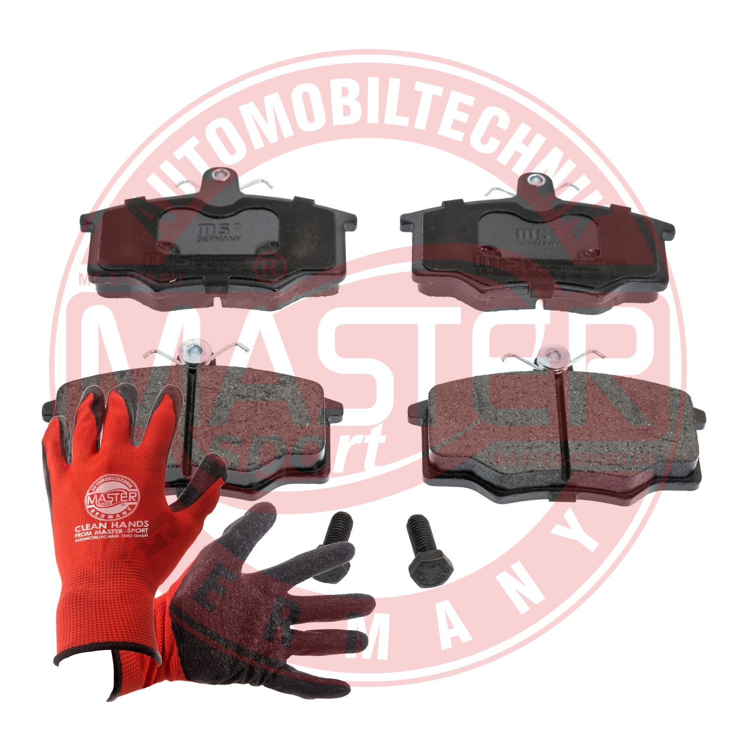 Brake Pad Set, disc brake (13046029362N-SET-MSP)