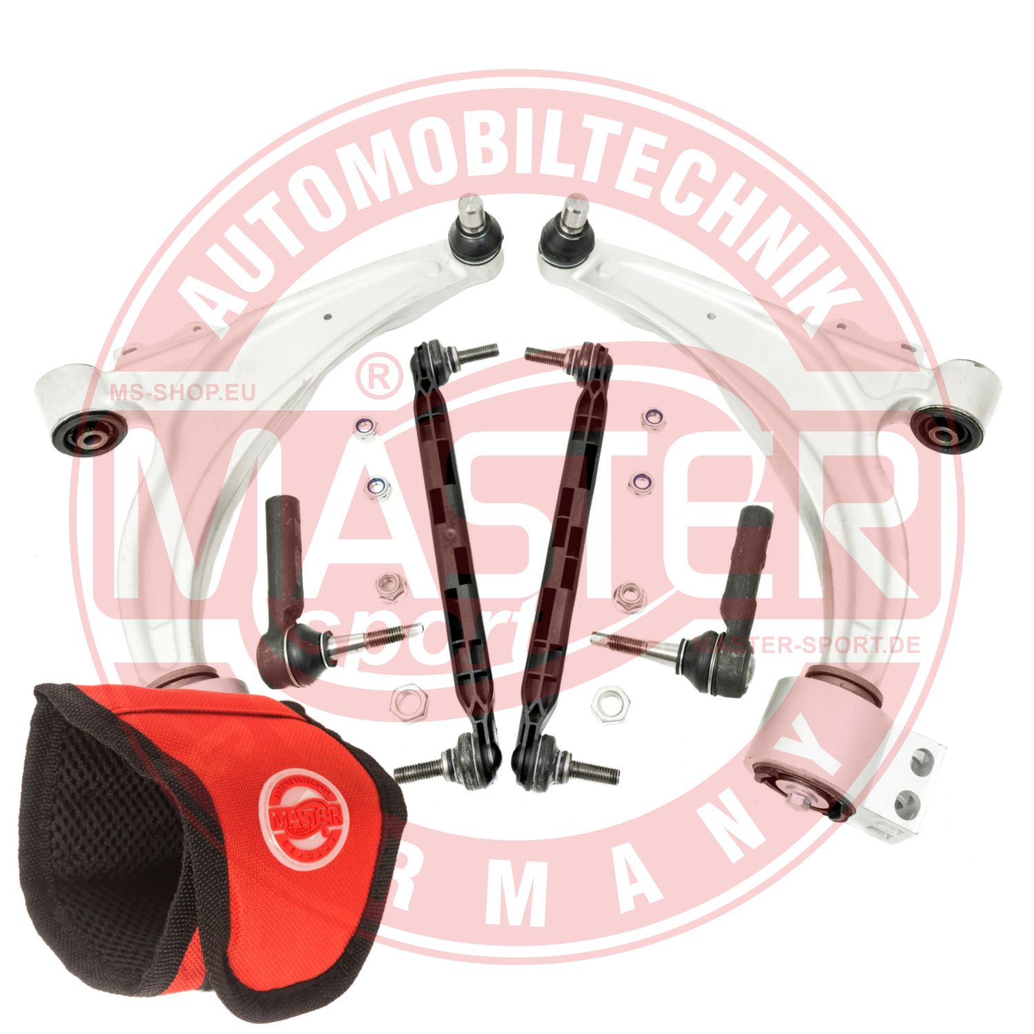 Control/Trailing Arm Kit, wheel suspension (36935/2-KIT-MSM)