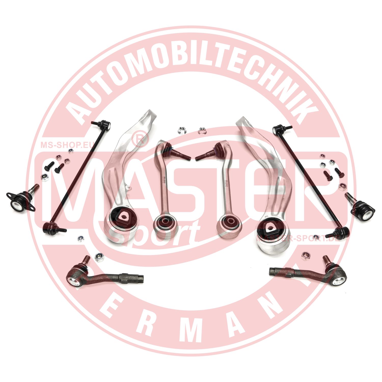 Control/Trailing Arm Kit, wheel suspension (37147/2-KIT-MS)