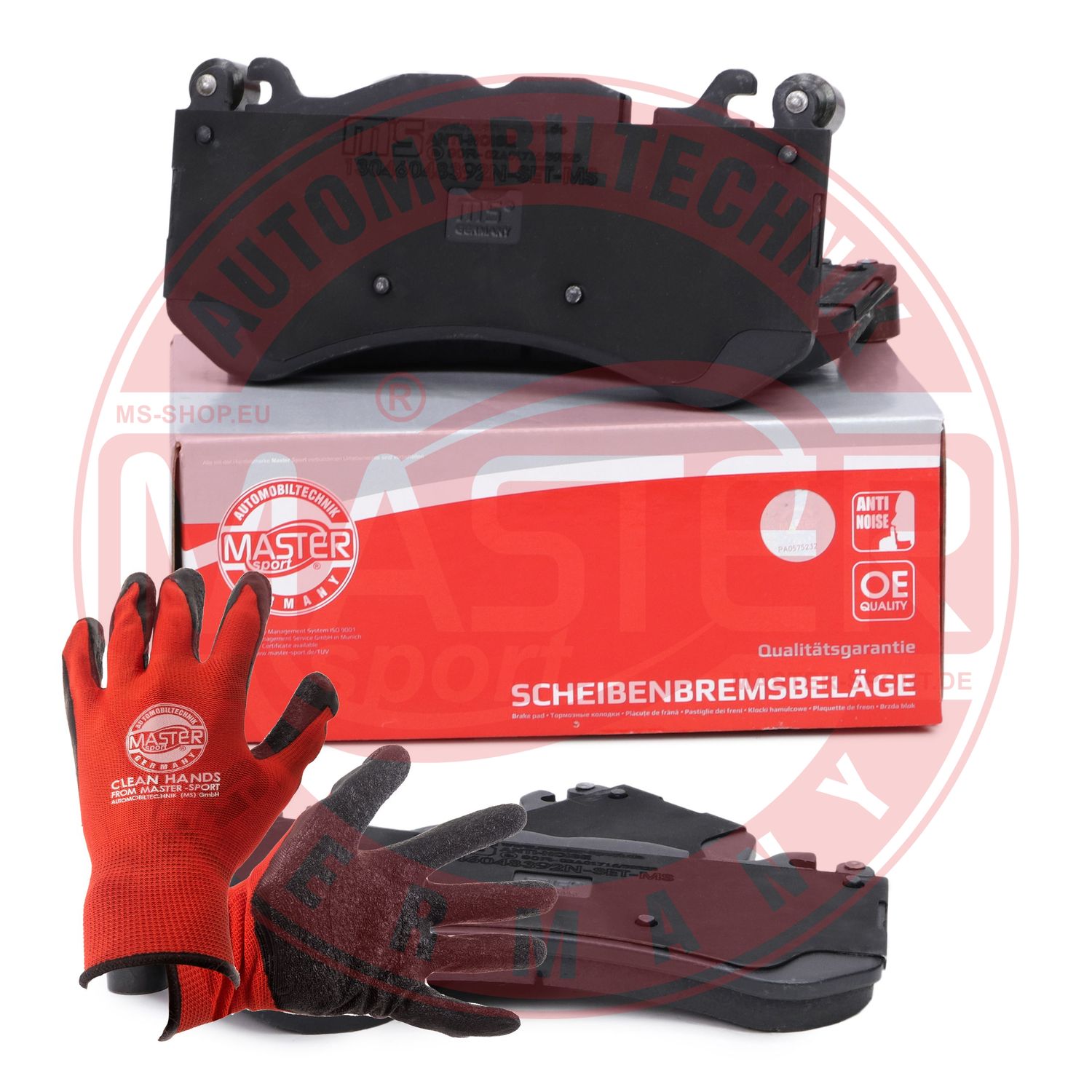 Brake Pad Set, disc brake (13046048392N-SET-MSP)