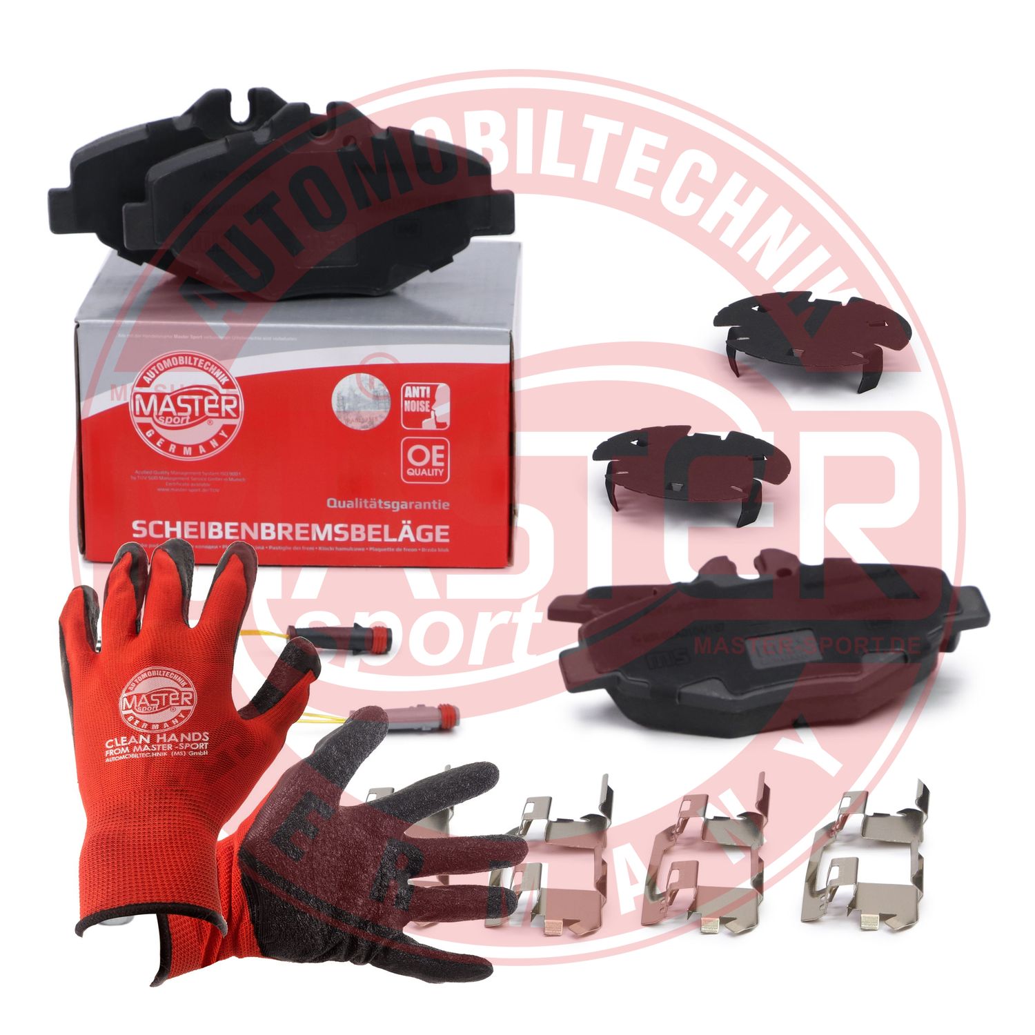Brake Pad Set, disc brake (13046039992N-SET-MSP)