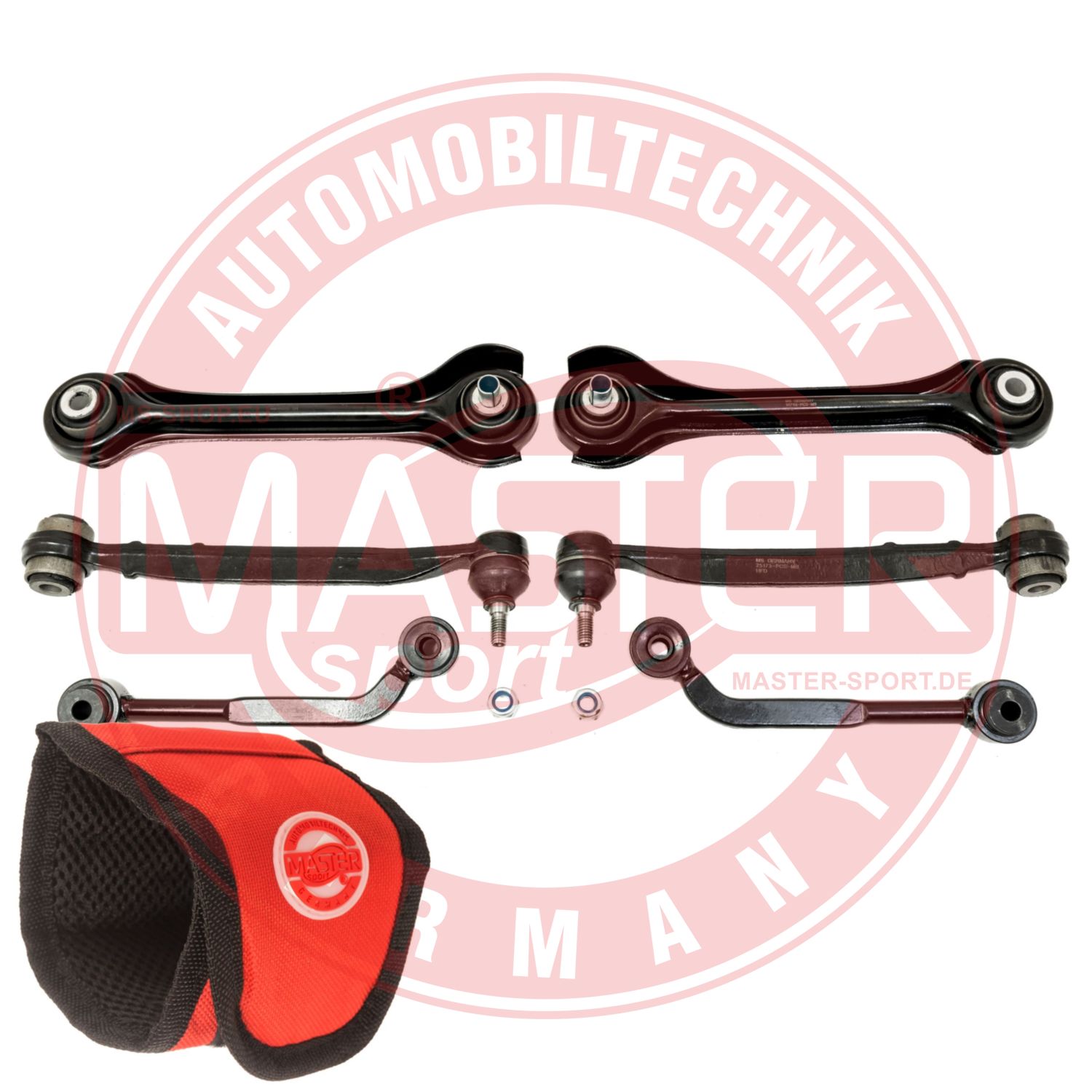Control/Trailing Arm Kit, wheel suspension (36861-KIT-MSM)