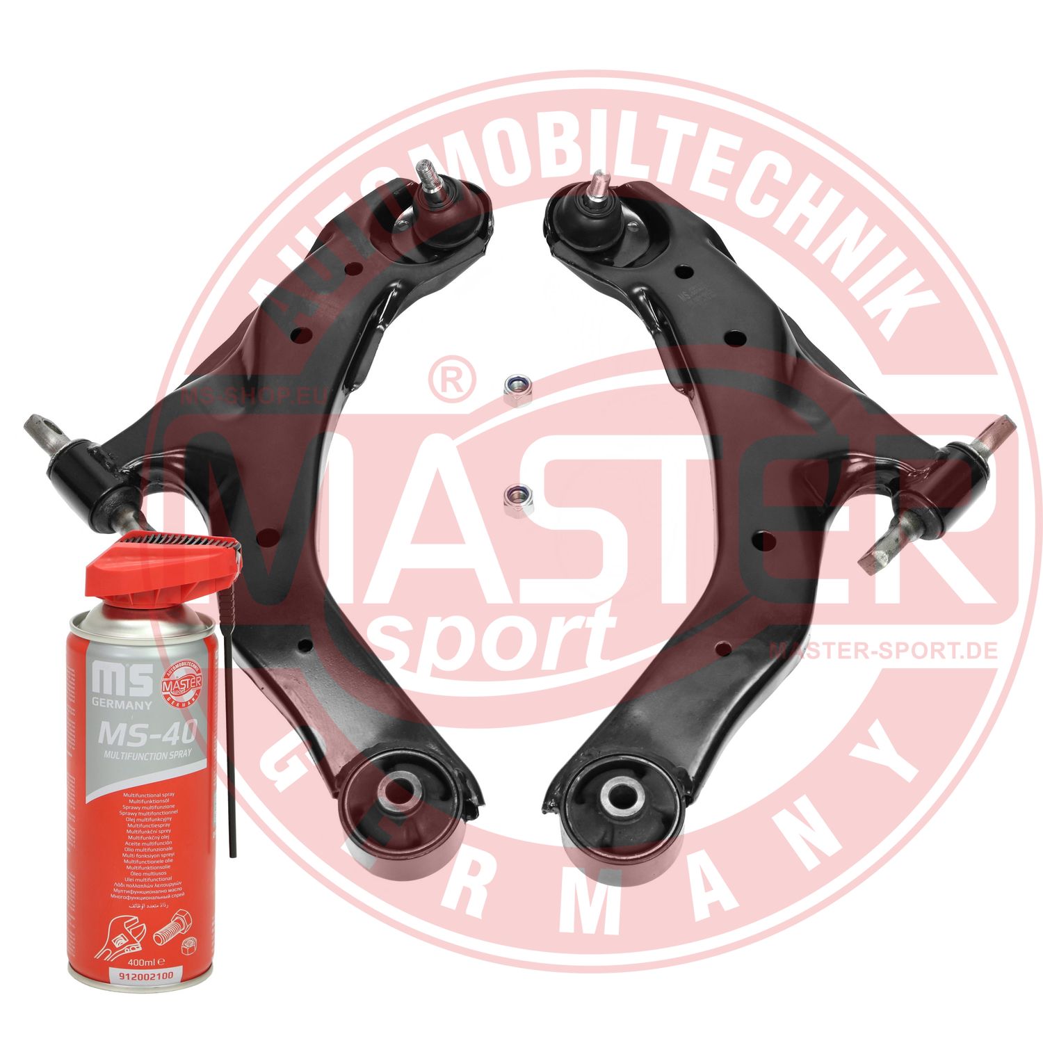 Control/Trailing Arm Kit, wheel suspension (37115-KIT-MSP)