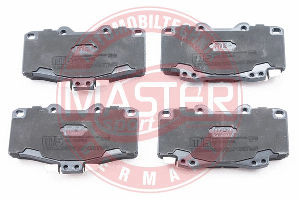 Brake Pad Set, disc brake (13046059922N-SET-MS)