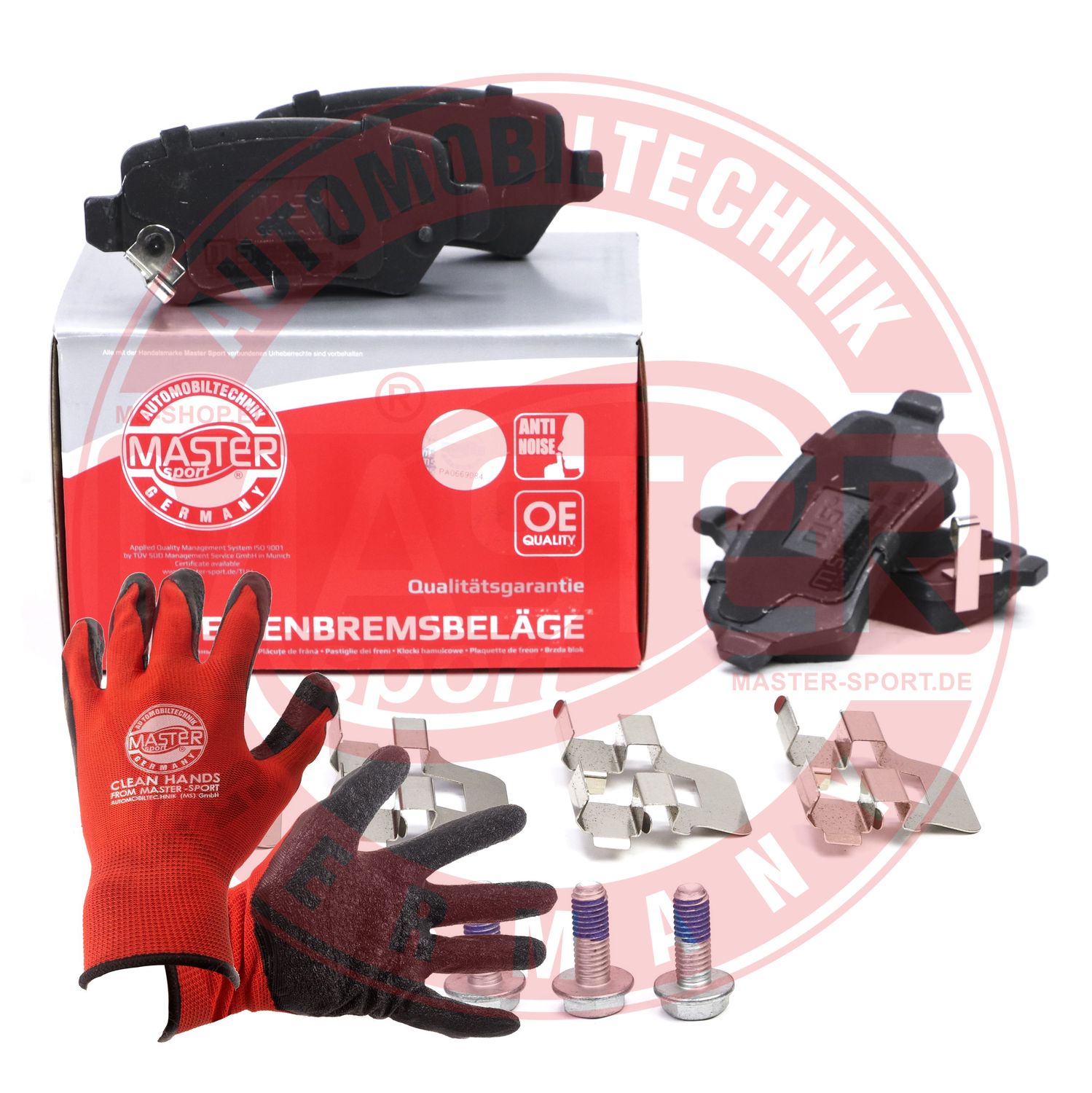Brake Pad Set, disc brake (13046028682N-SET-MSP)