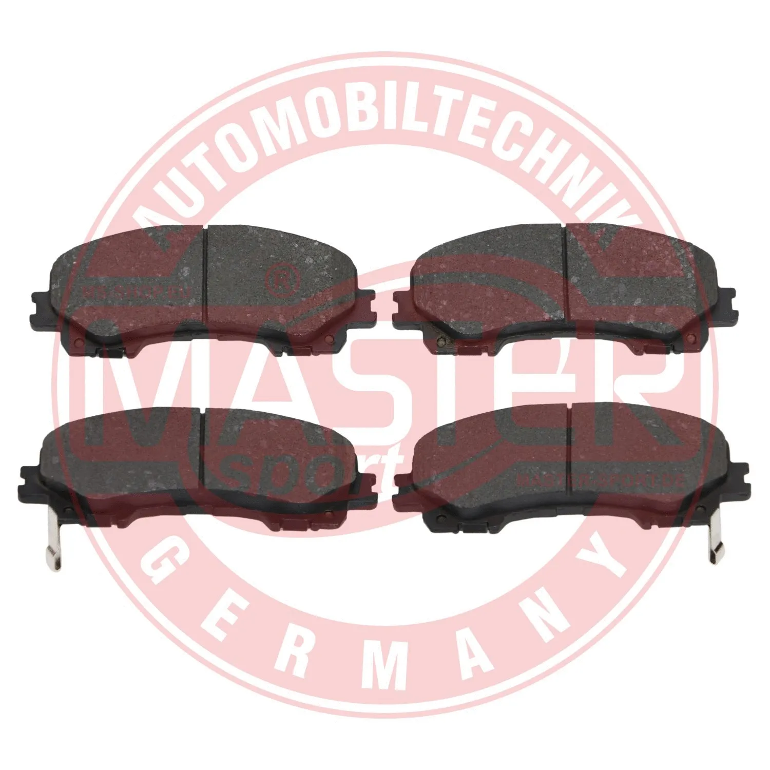 Brake Pad Set, disc brake (13046149982N-SET-MS)