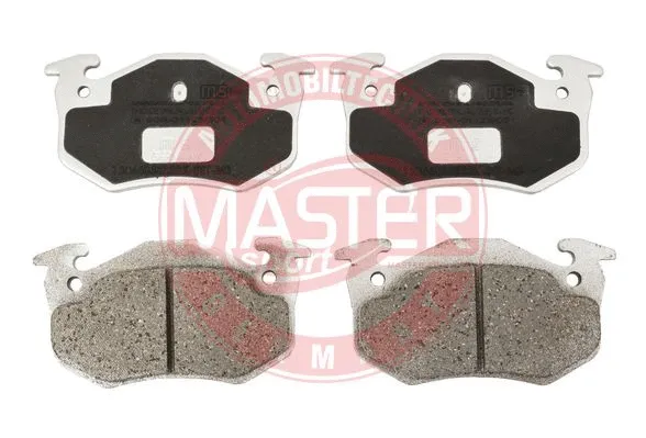 Brake Pad Set, disc brake (13046038232K-SET-MS)