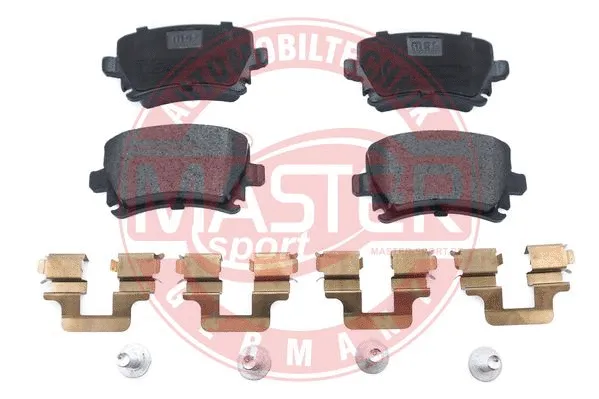 Brake Pad Set, disc brake (13046028802N-SET-MS)