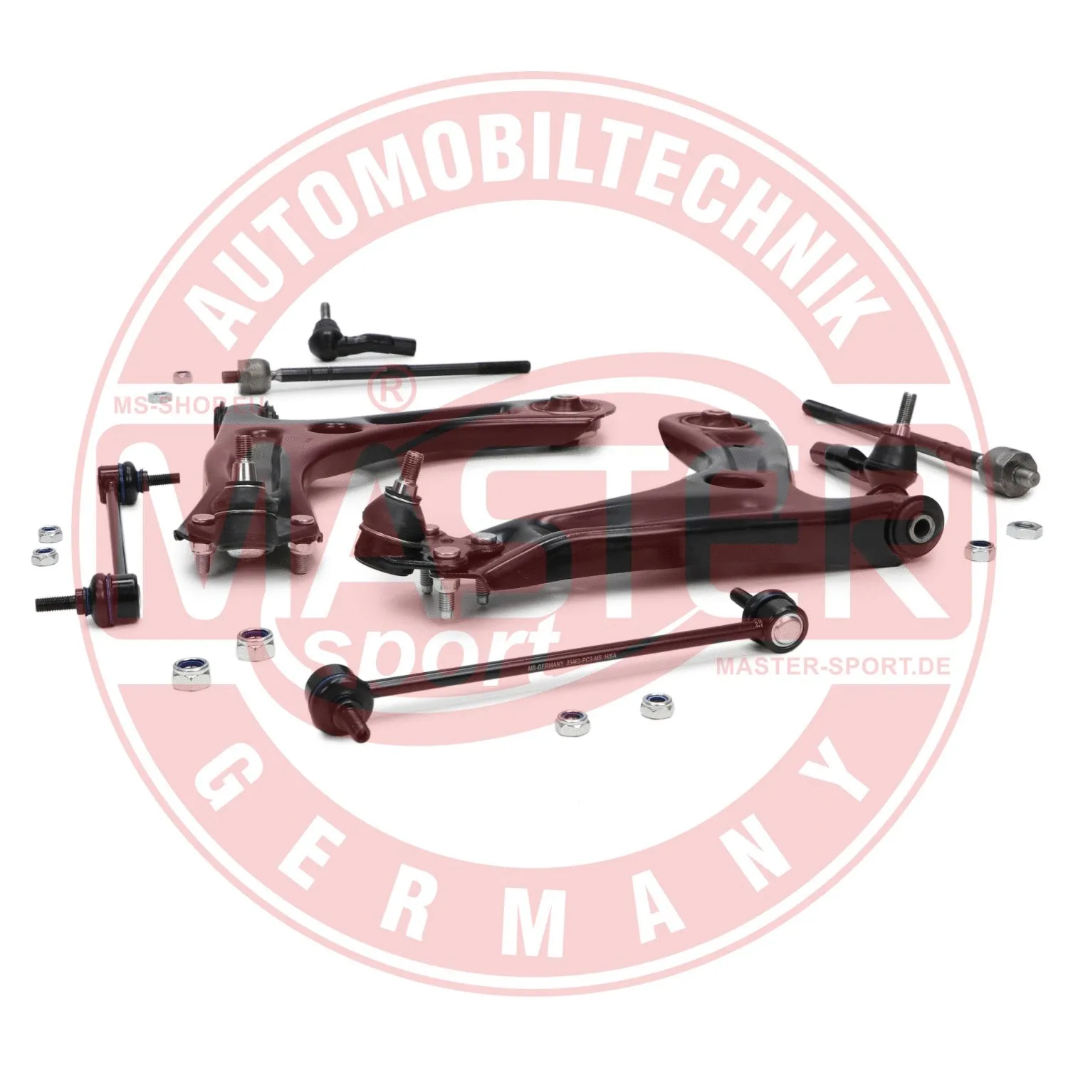 Control/Trailing Arm Kit, wheel suspension