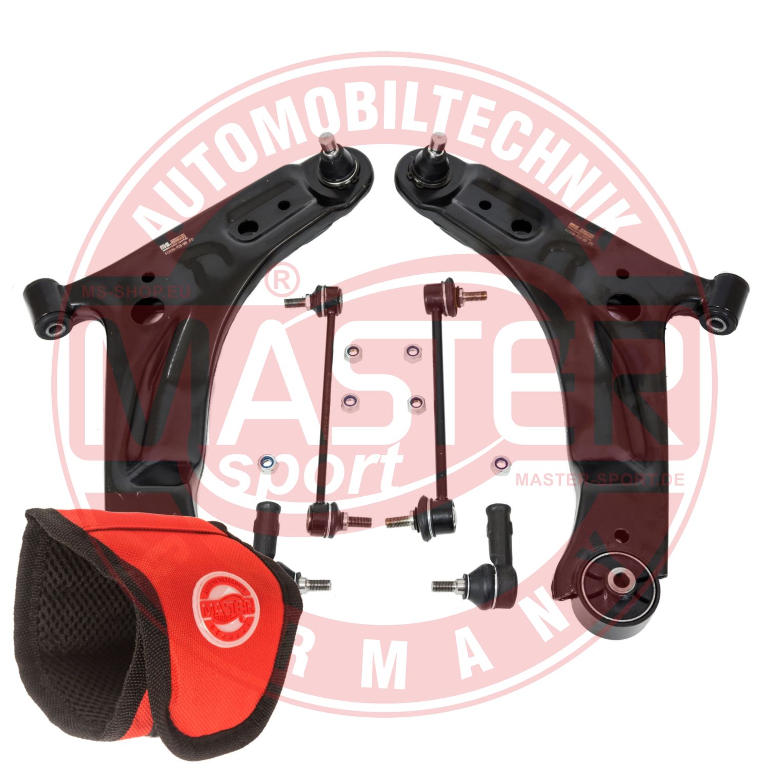 Control/Trailing Arm Kit, wheel suspension (36965-KIT-MSM)