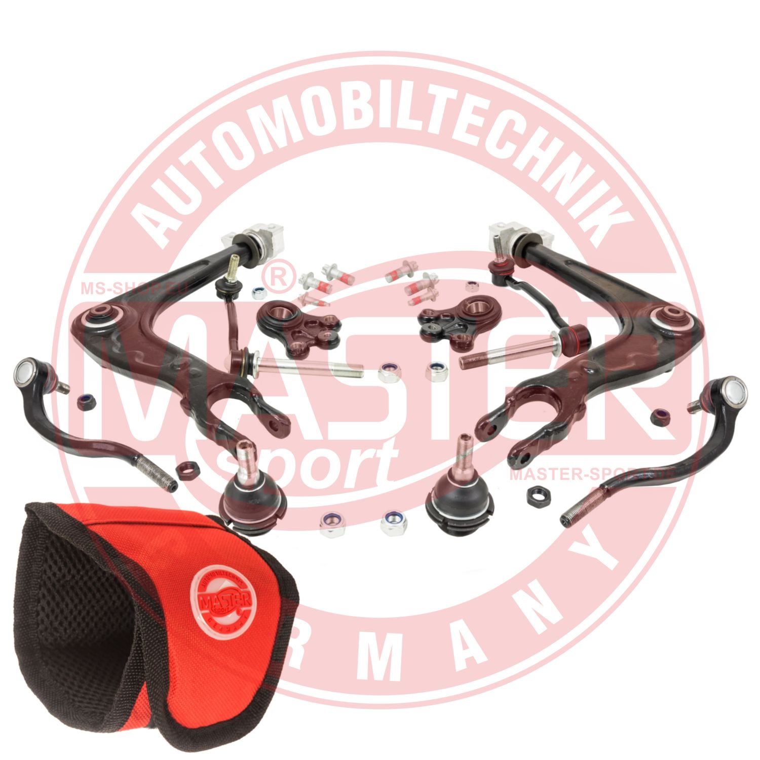 Control/Trailing Arm Kit, wheel suspension (36981/1-KIT-MSM)