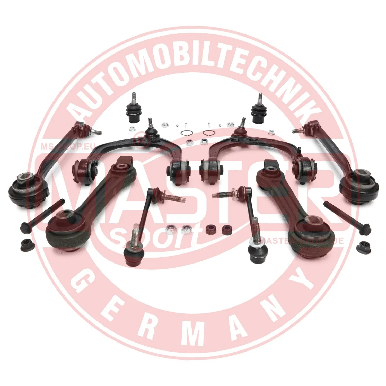 Control/Trailing Arm Kit, wheel suspension (37167/1-KIT-MS)