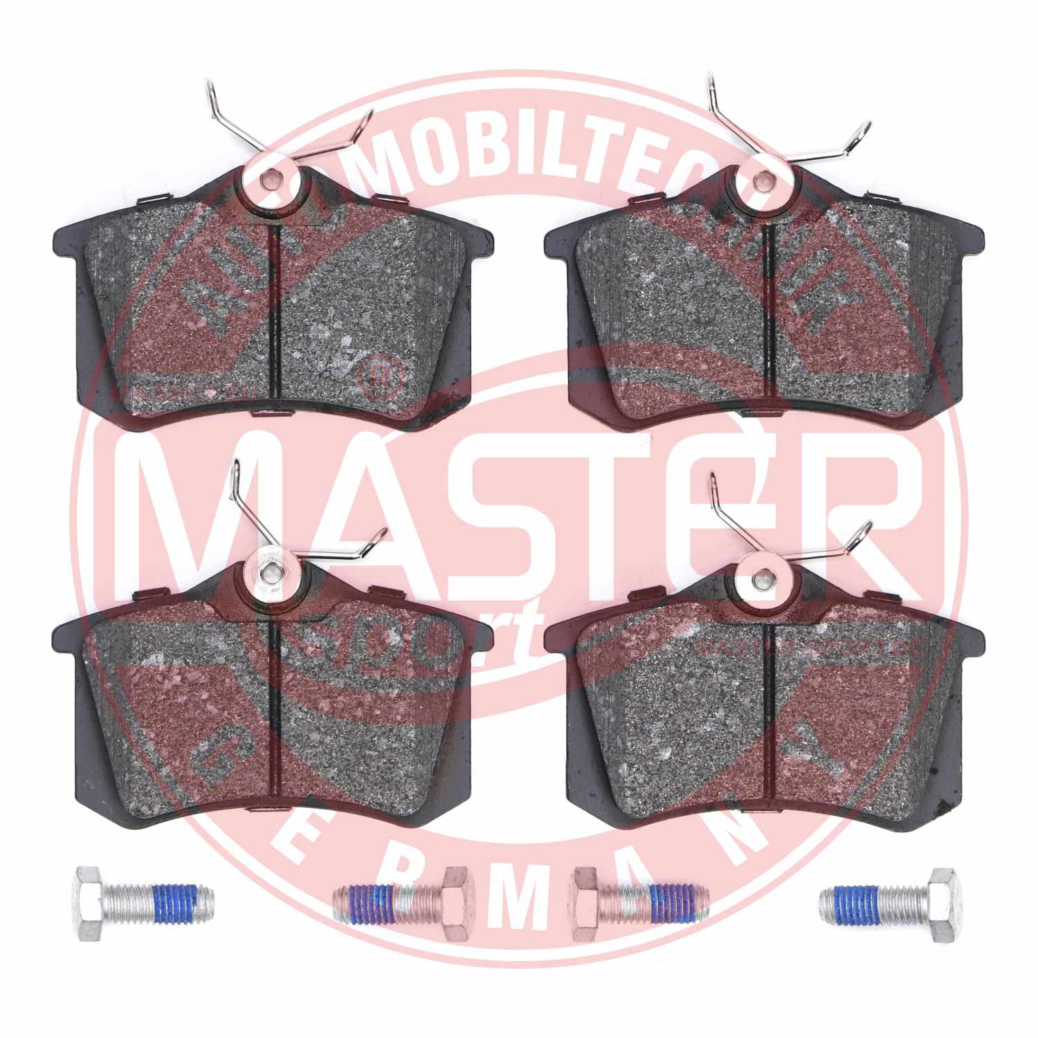 Brake Pad Set, disc brake (13046028862N-SET-MS)