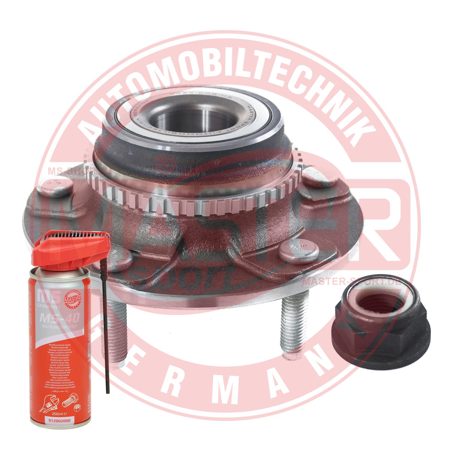 Wheel Bearing Kit (3655-SET-MSP)