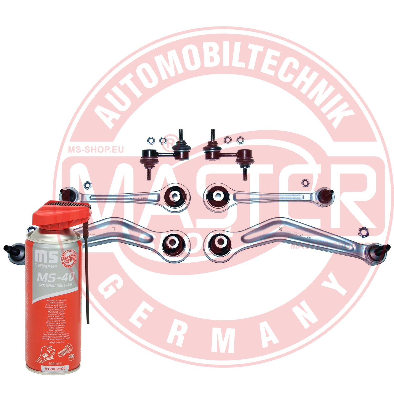 Control/Trailing Arm Kit, wheel suspension (36803-SET-MSP)