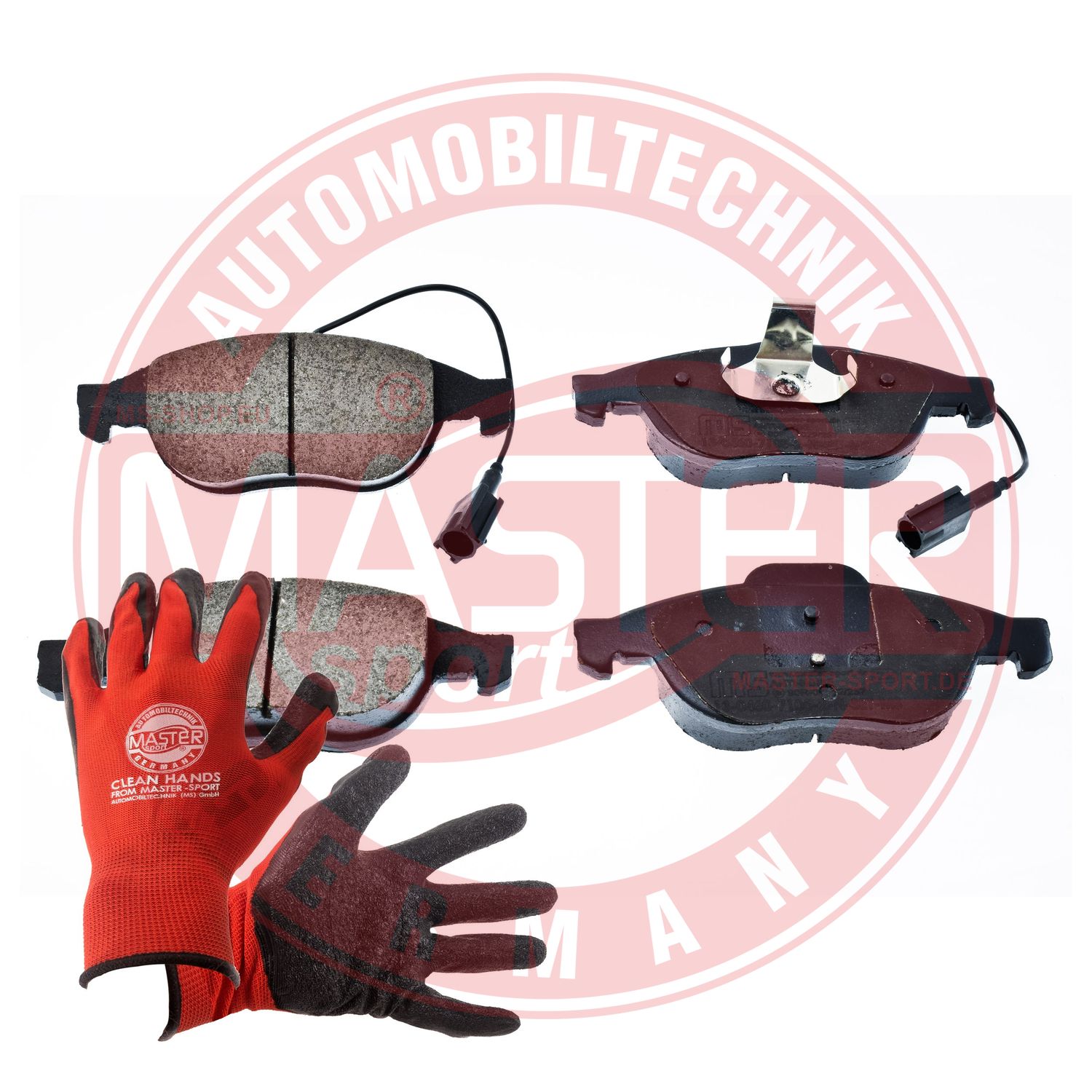 Brake Pad Set, disc brake (13046071052N-SET-MSP)