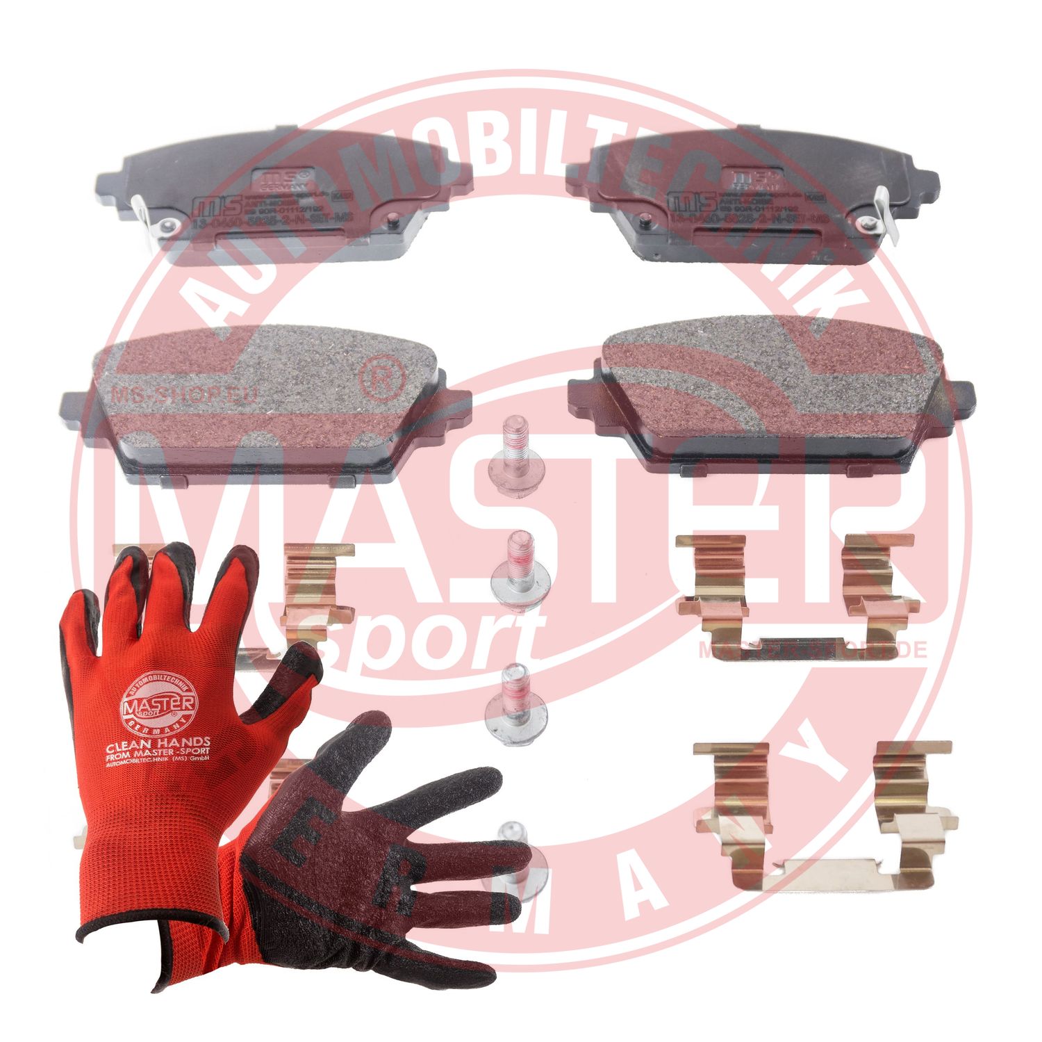 Brake Pad Set, disc brake (13046058252N-SET-MSP)