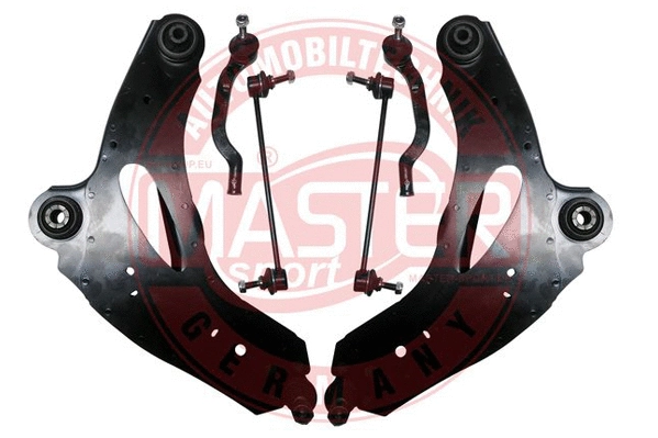 Control/Trailing Arm Kit, wheel suspension (36913-KIT-MS)