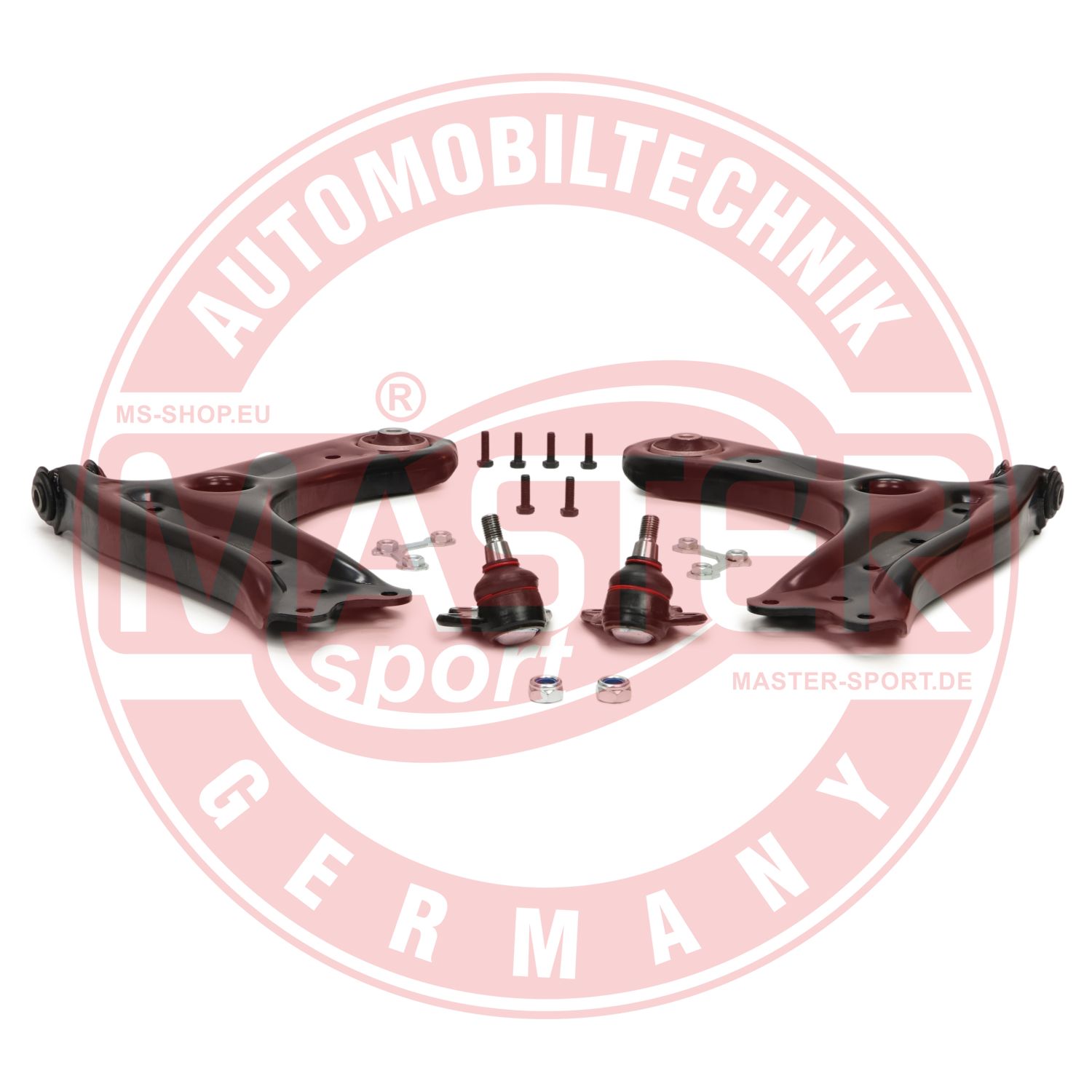 Control/Trailing Arm Kit, wheel suspension (37166-KIT-MS)