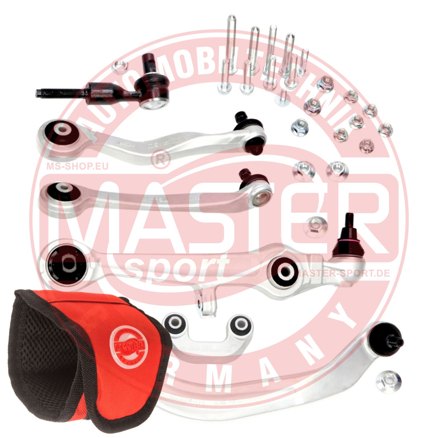 Control/Trailing Arm Kit, wheel suspension (36790R-SET-MSM)