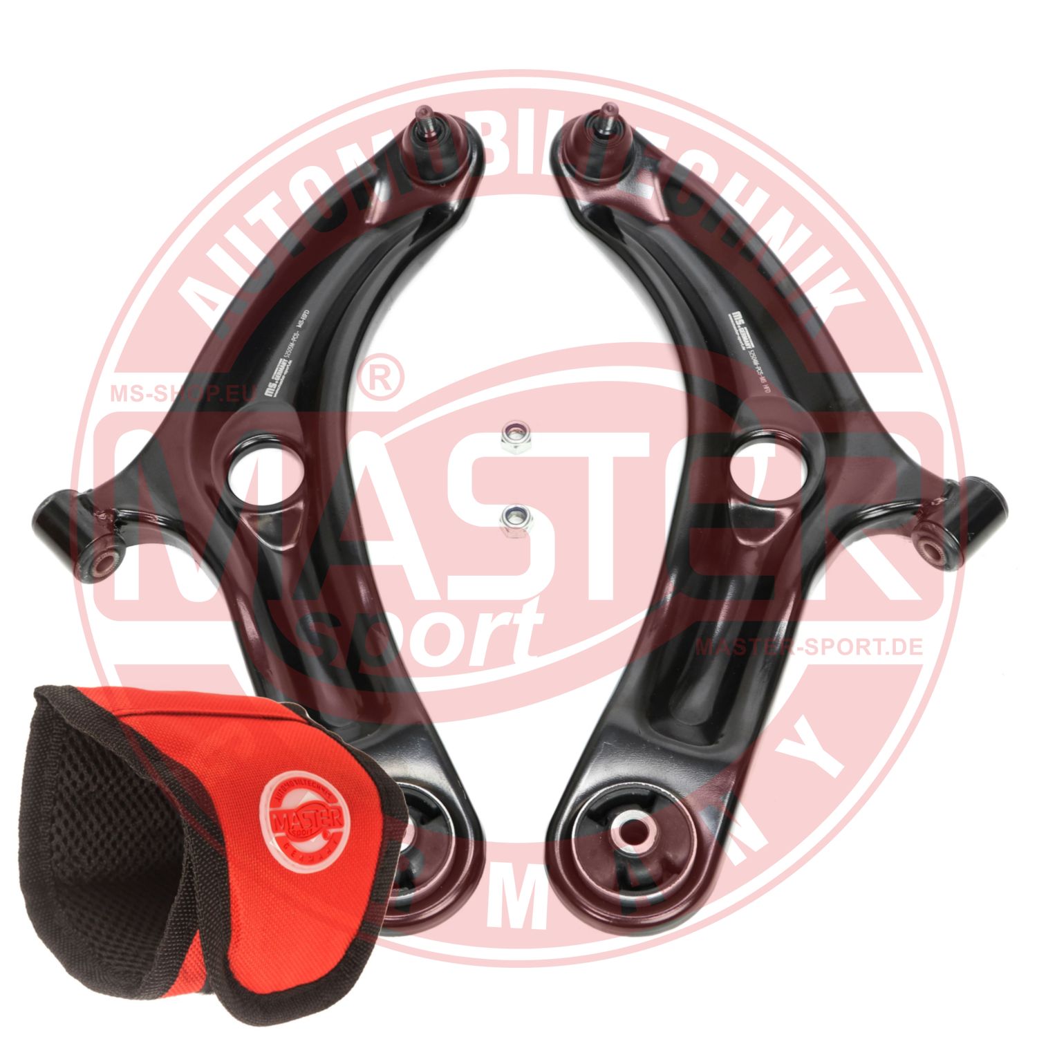Control/Trailing Arm Kit, wheel suspension (36964/1-KIT-MSM)